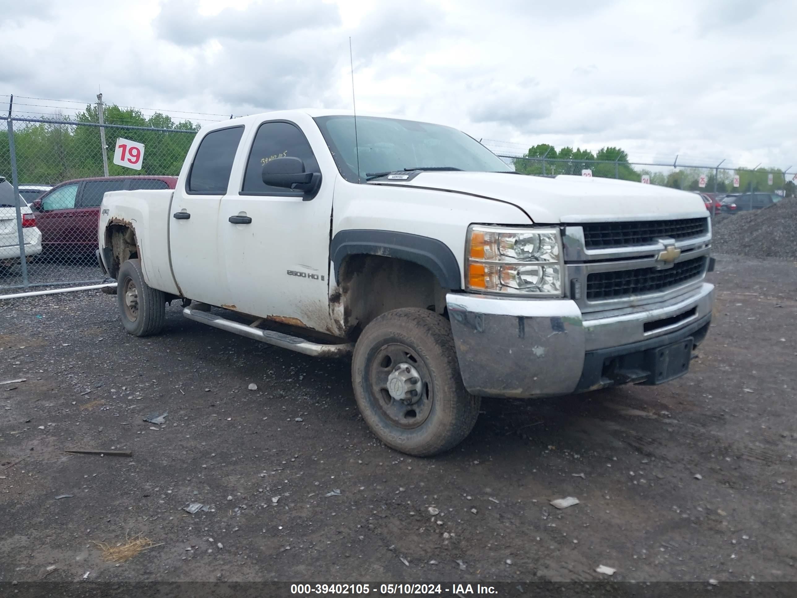 CHEVROLET SILVERADO 2007 1gchk23k47f545504