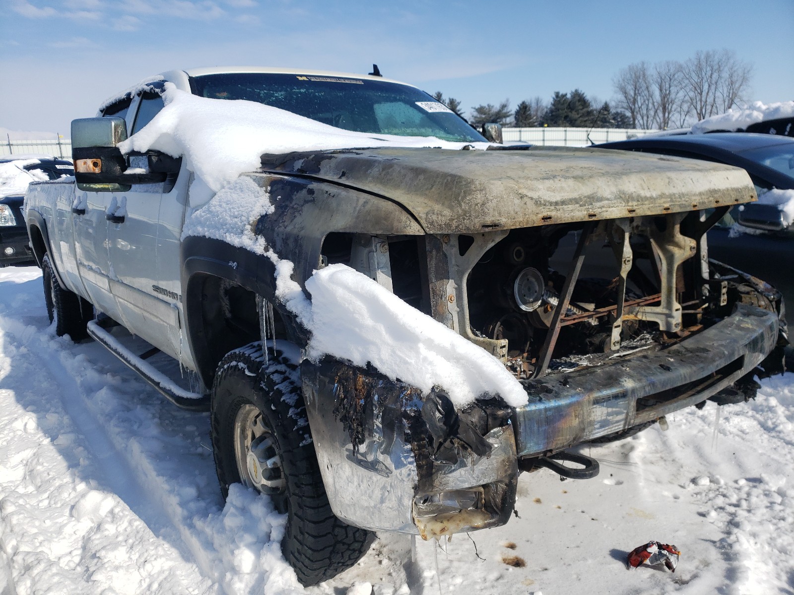 CHEVROLET SILVERADO 2007 1gchk23k67f510267