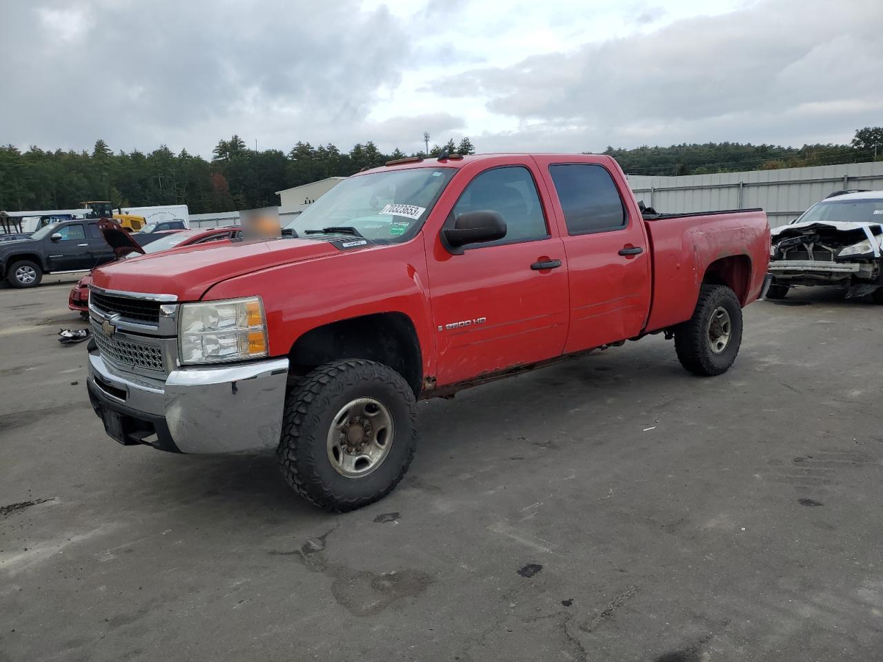 CHEVROLET SILVERADO 2008 1gchk23kx8f199346