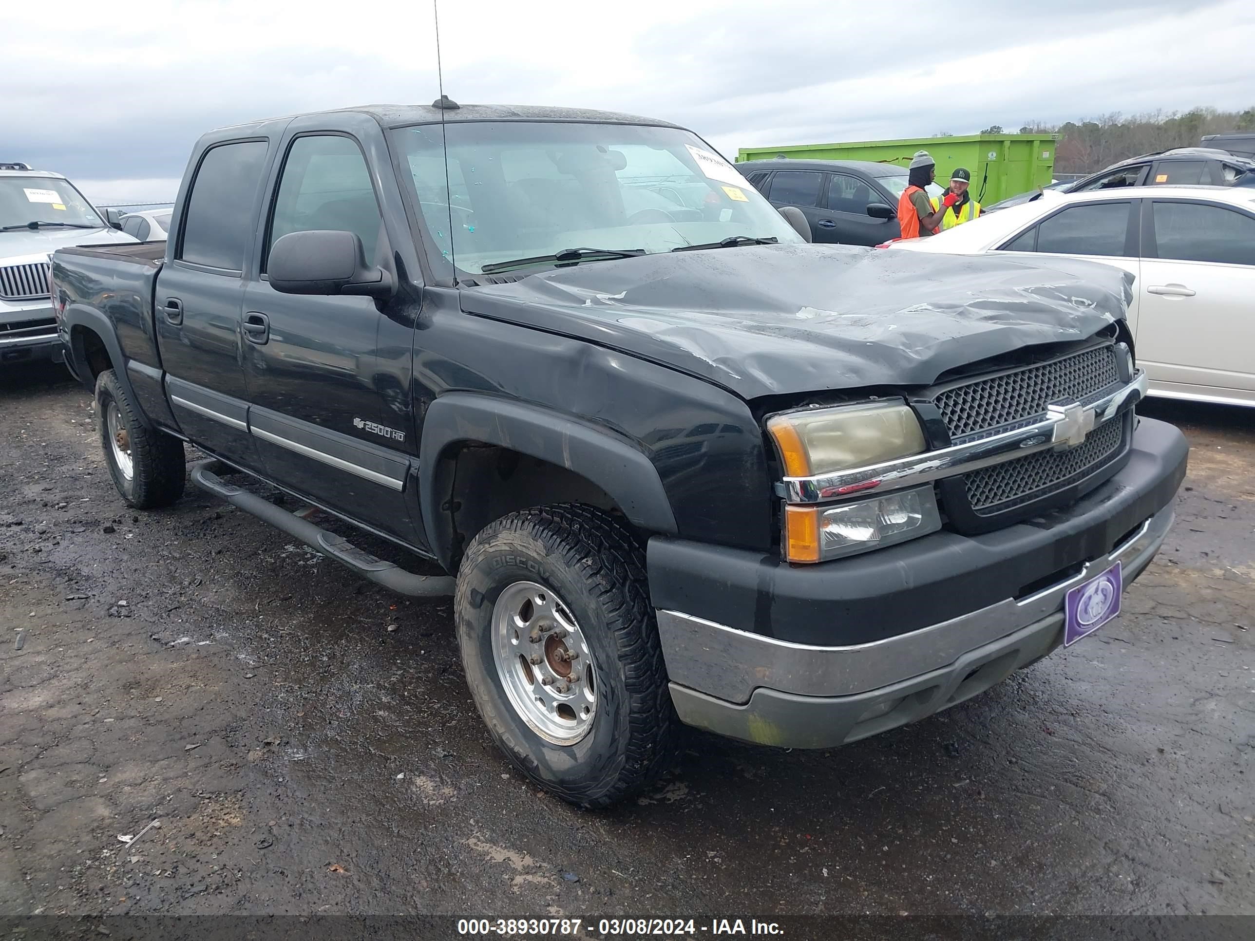 CHEVROLET SILVERADO 2003 1gchk23u13f189508