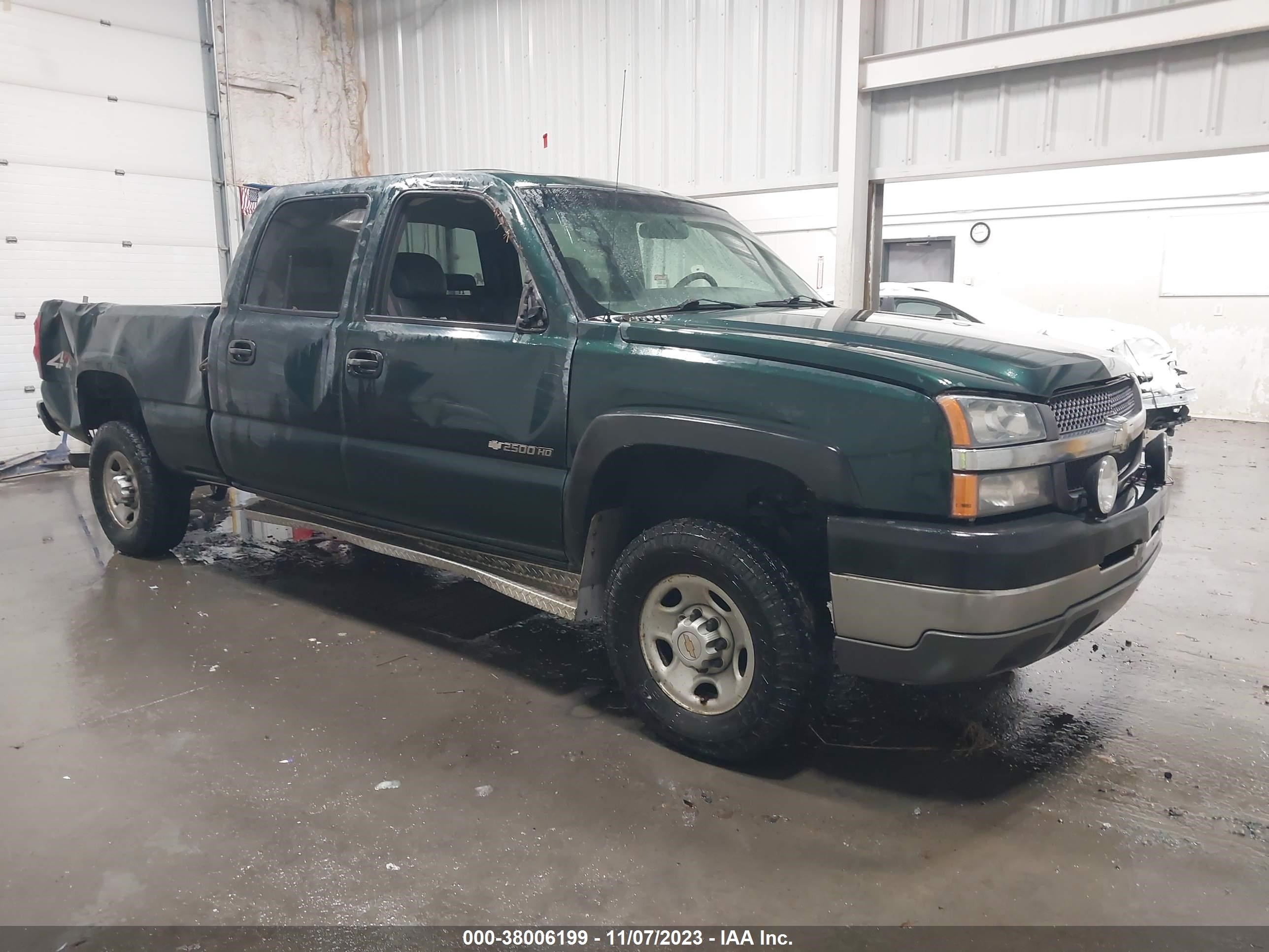 CHEVROLET SILVERADO 2003 1gchk23u23f104563