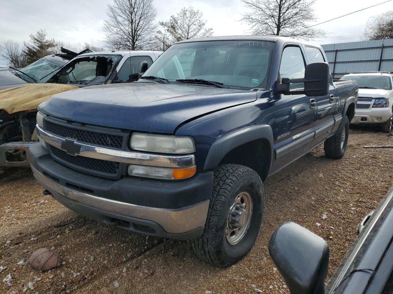 CHEVROLET SILVERADO 2001 1gchk23u31f175042