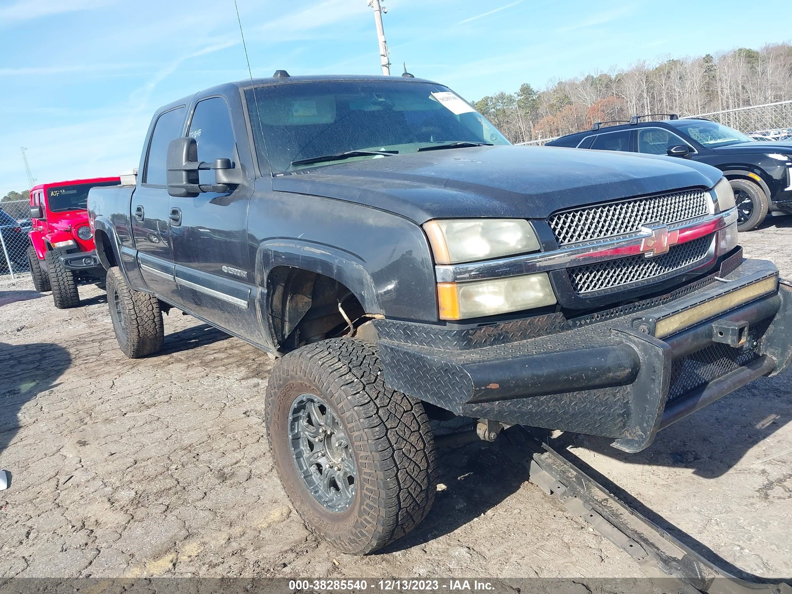 CHEVROLET SILVERADO 2004 1gchk23u34f239648