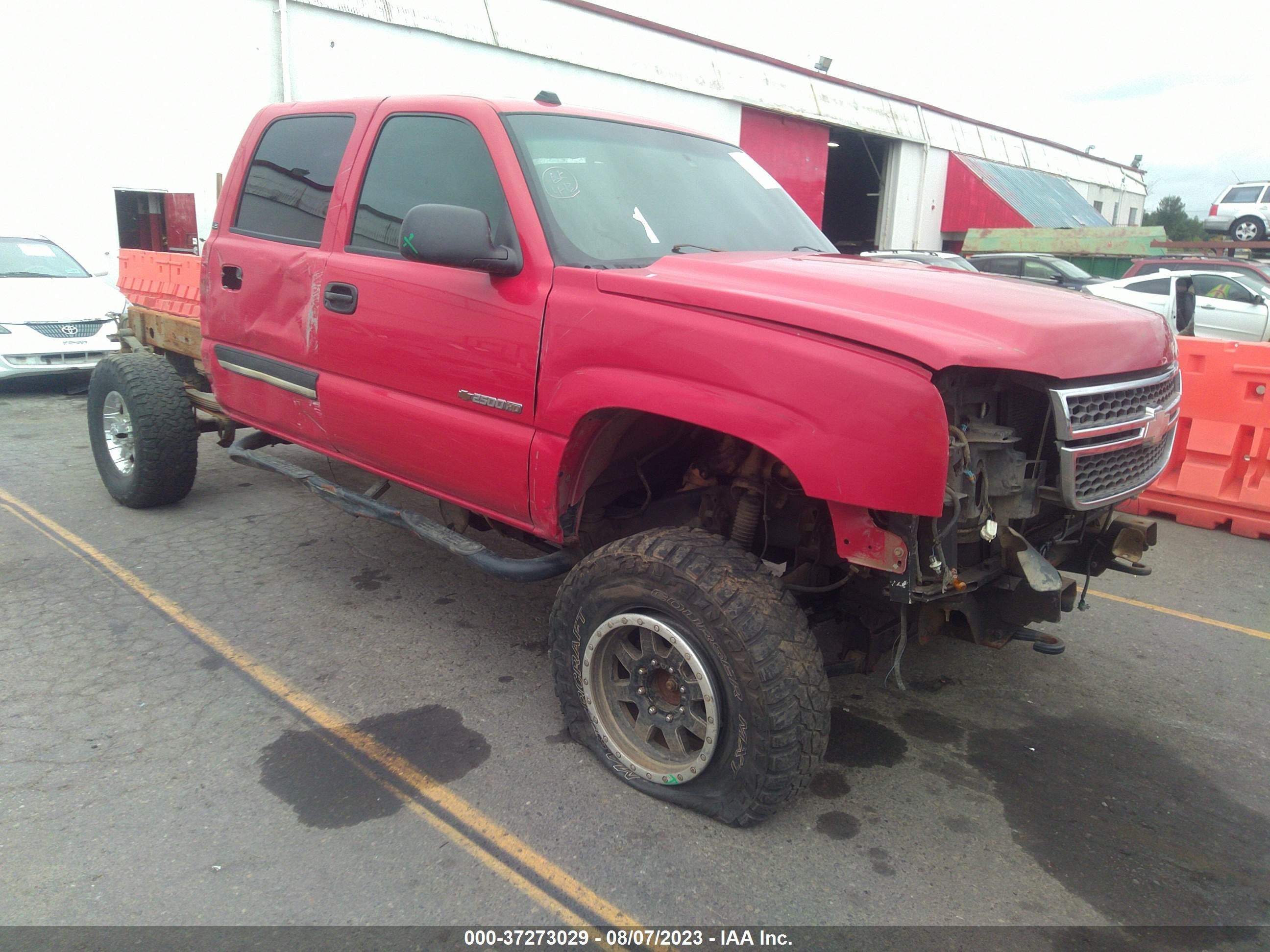 CHEVROLET SILVERADO 2005 1gchk23u35f831889