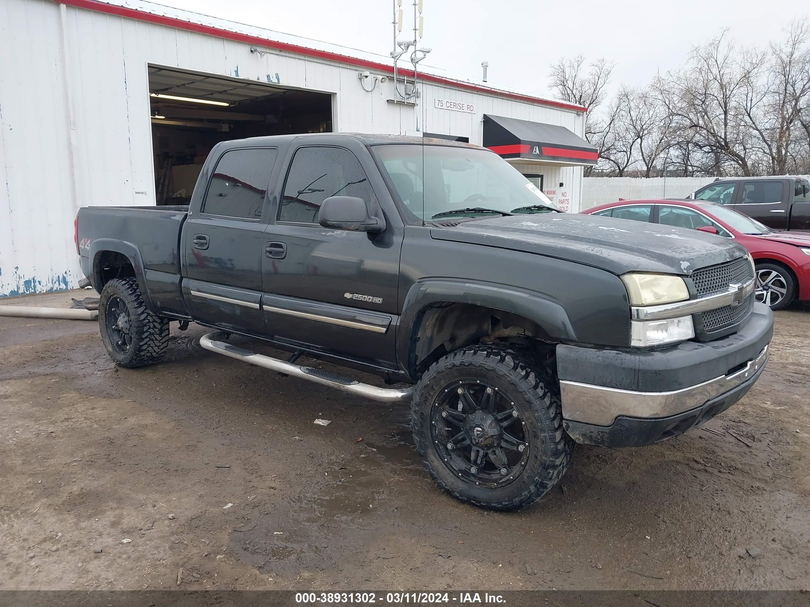 CHEVROLET SILVERADO 2003 1gchk23u43f178440