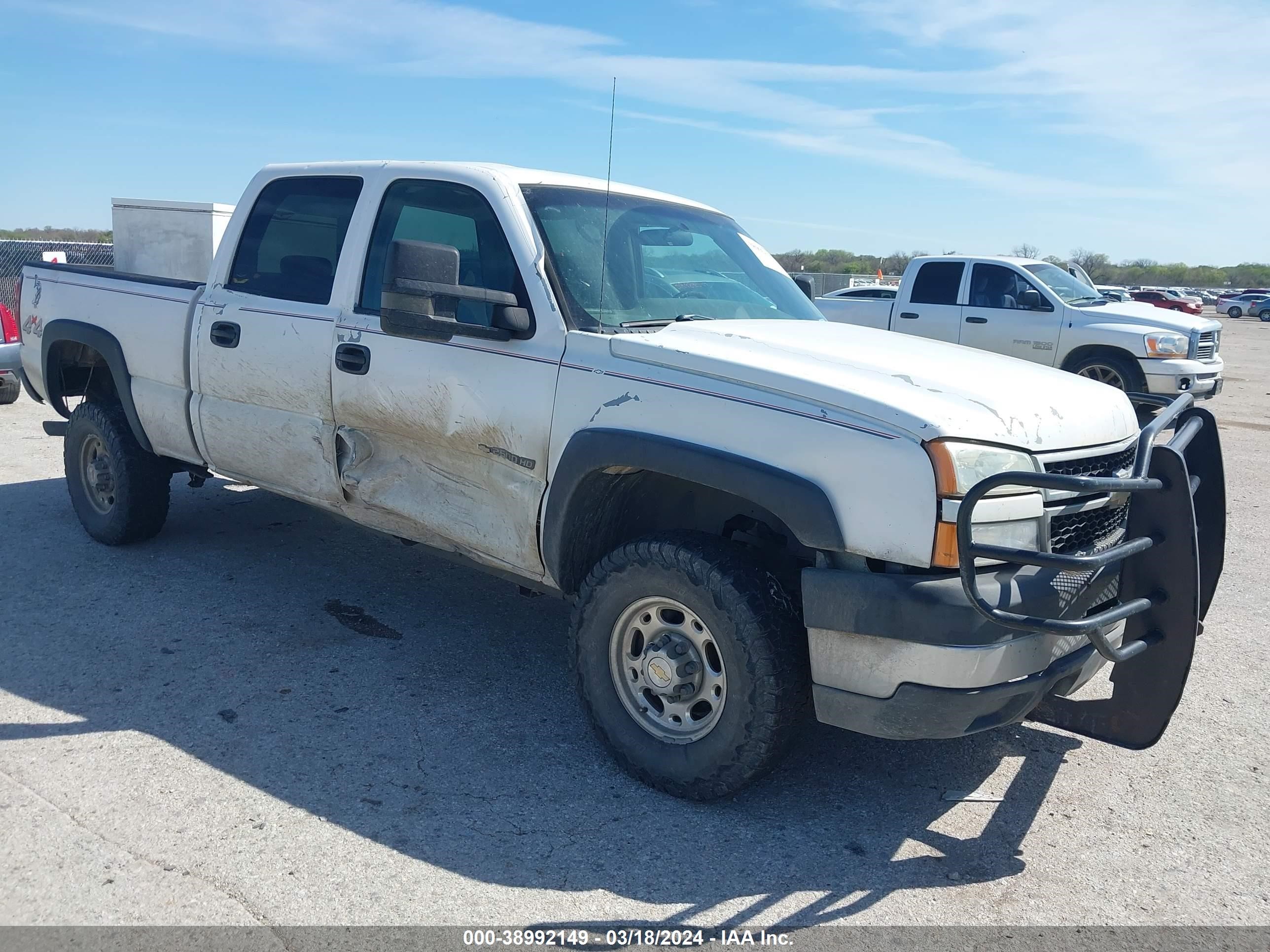 CHEVROLET SILVERADO 2006 1gchk23u56f155253