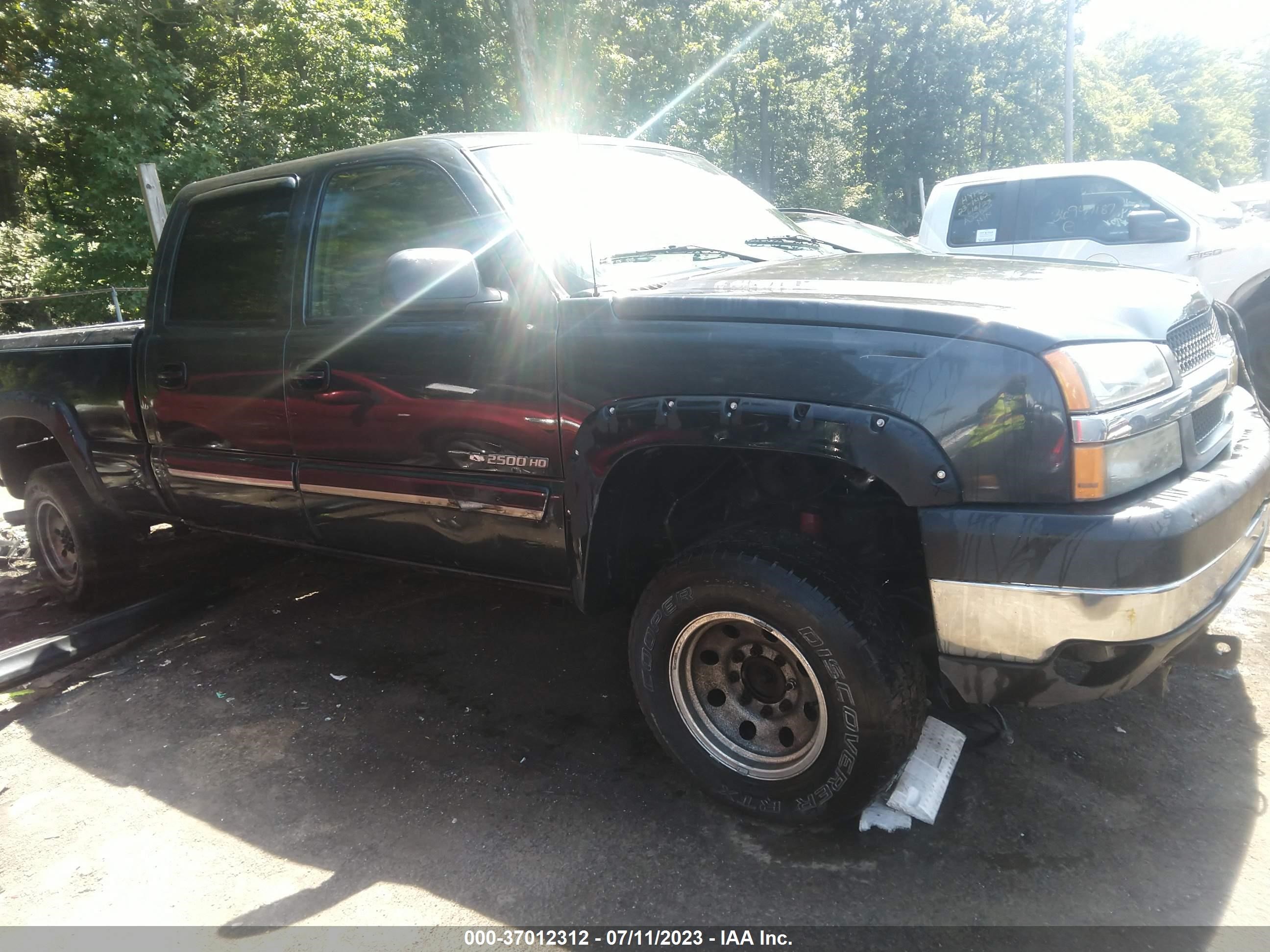 CHEVROLET SILVERADO 2004 1gchk23u64f186508