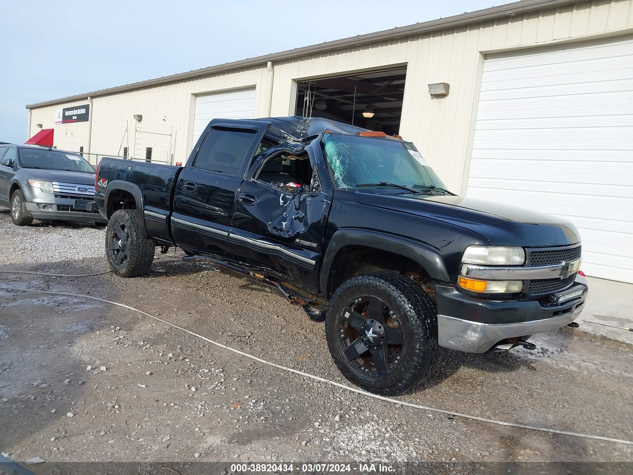 CHEVROLET SILVERADO 2002 1gchk23u72f110535