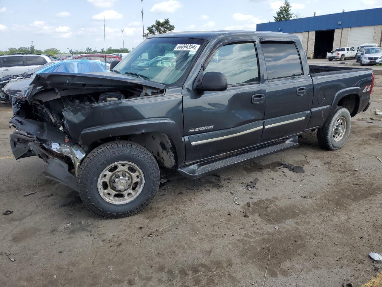 CHEVROLET SILVERADO 2003 1gchk23u73f168775