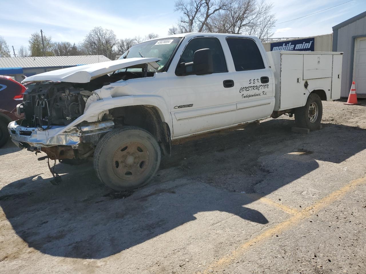 CHEVROLET SILVERADO 2003 1gchk23u73f175841