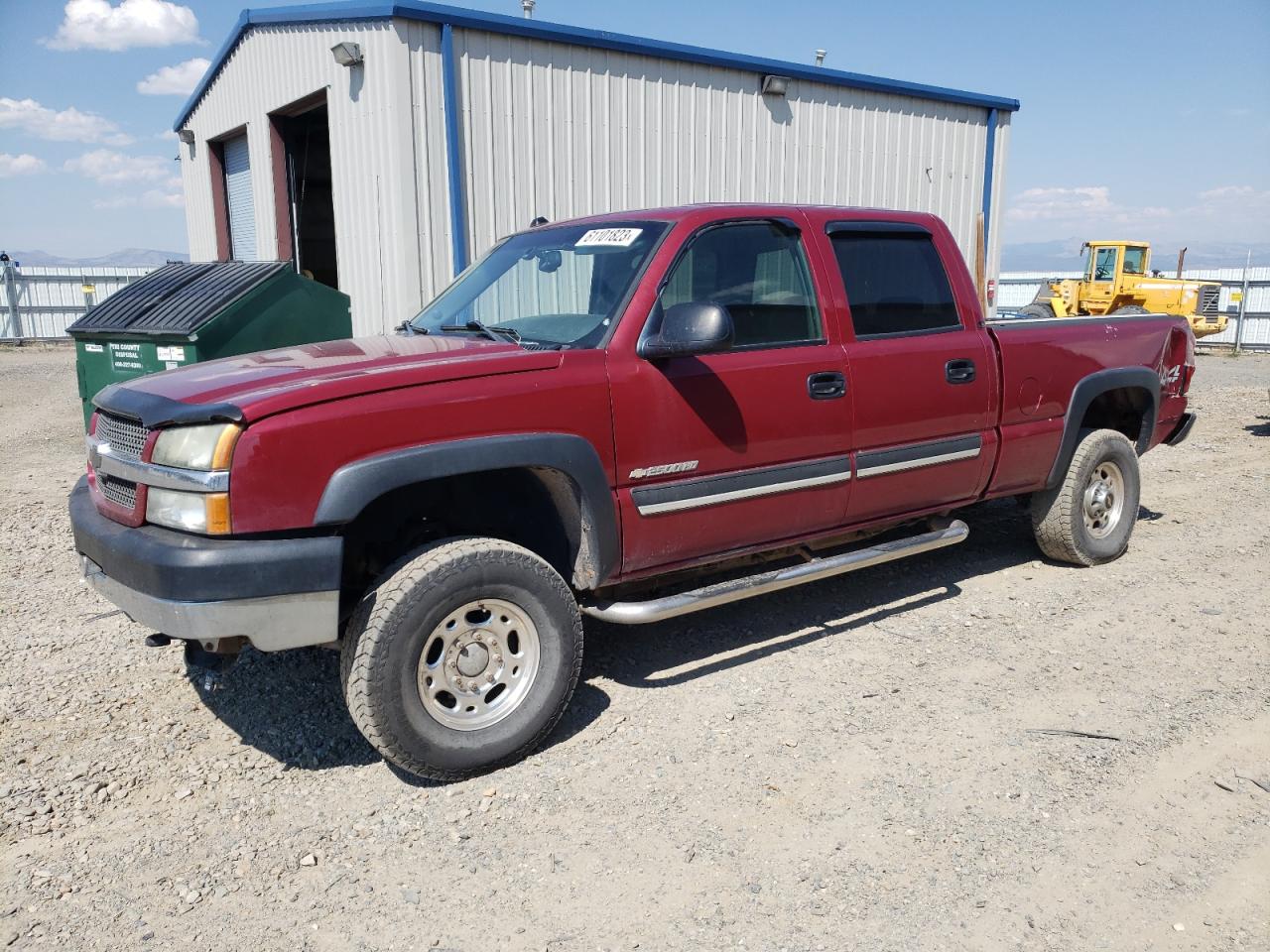 CHEVROLET SILVERADO 2004 1gchk23u74f200481