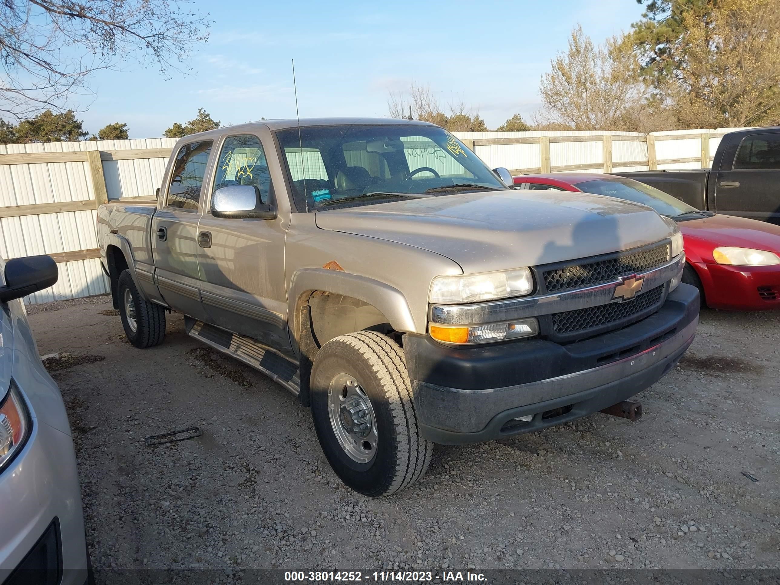 CHEVROLET SILVERADO 2001 1gchk23u81f196551