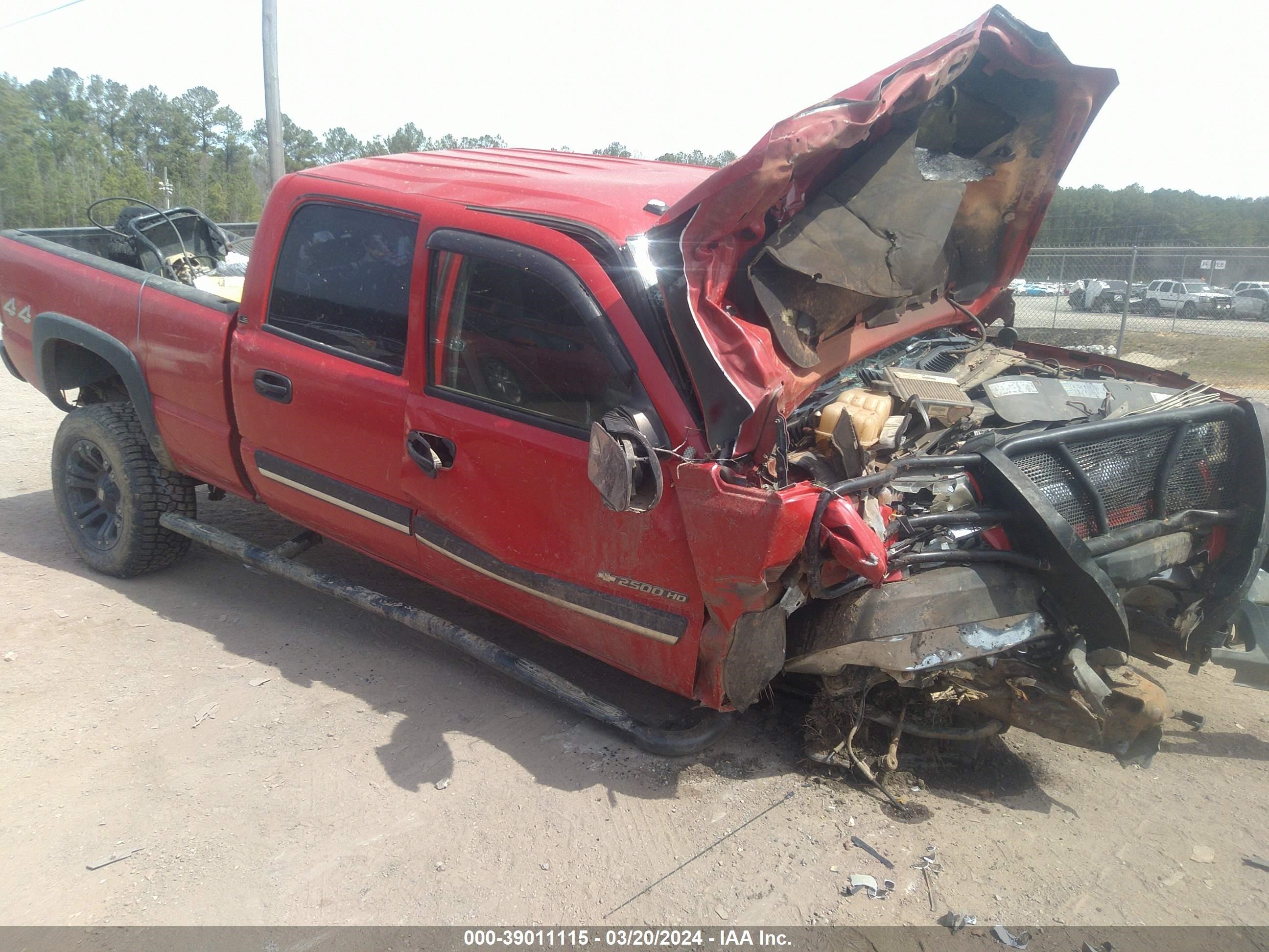 CHEVROLET SILVERADO 2003 1gchk23u83f256279