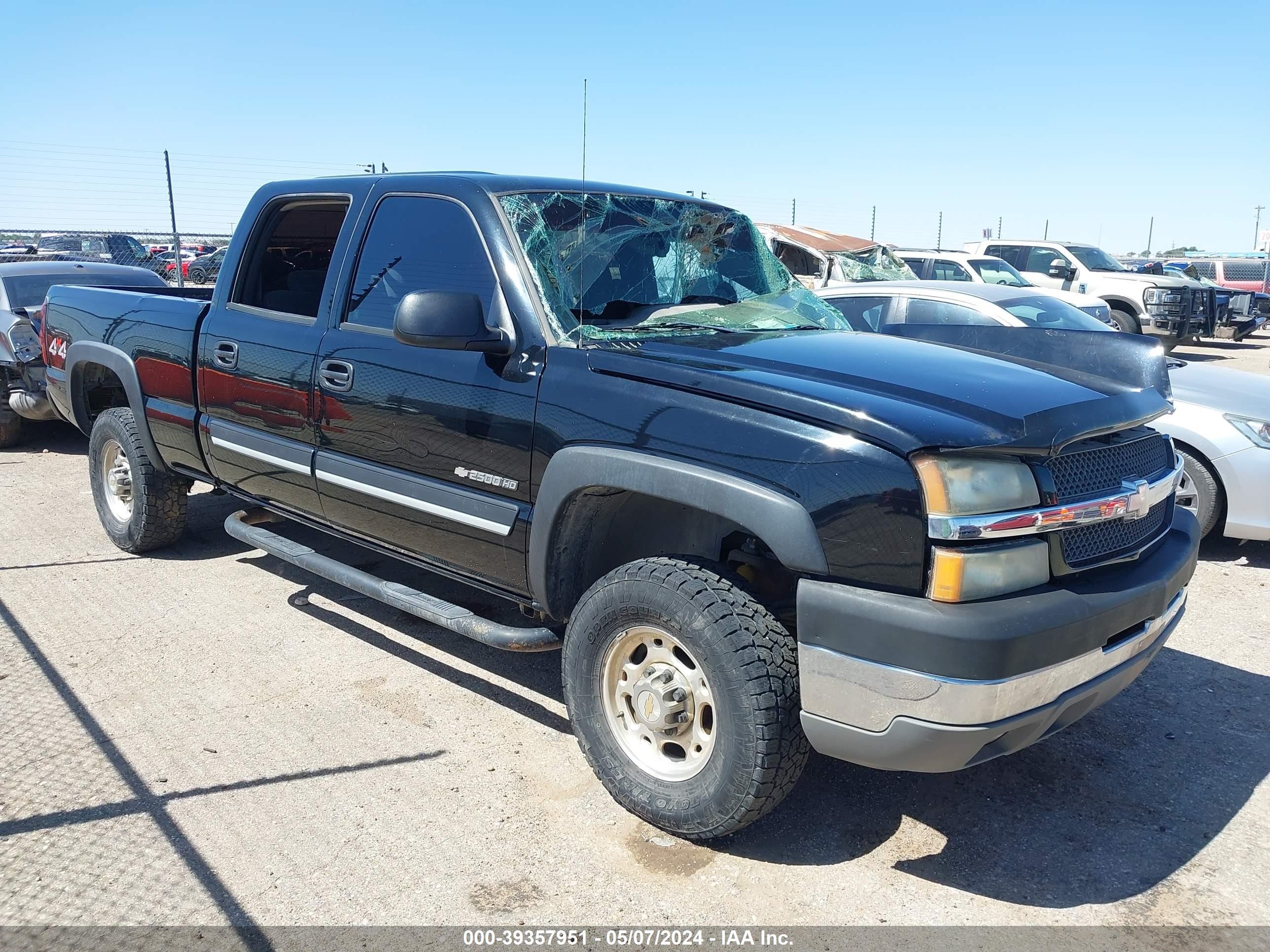 CHEVROLET SILVERADO 2004 1gchk23u84f158273