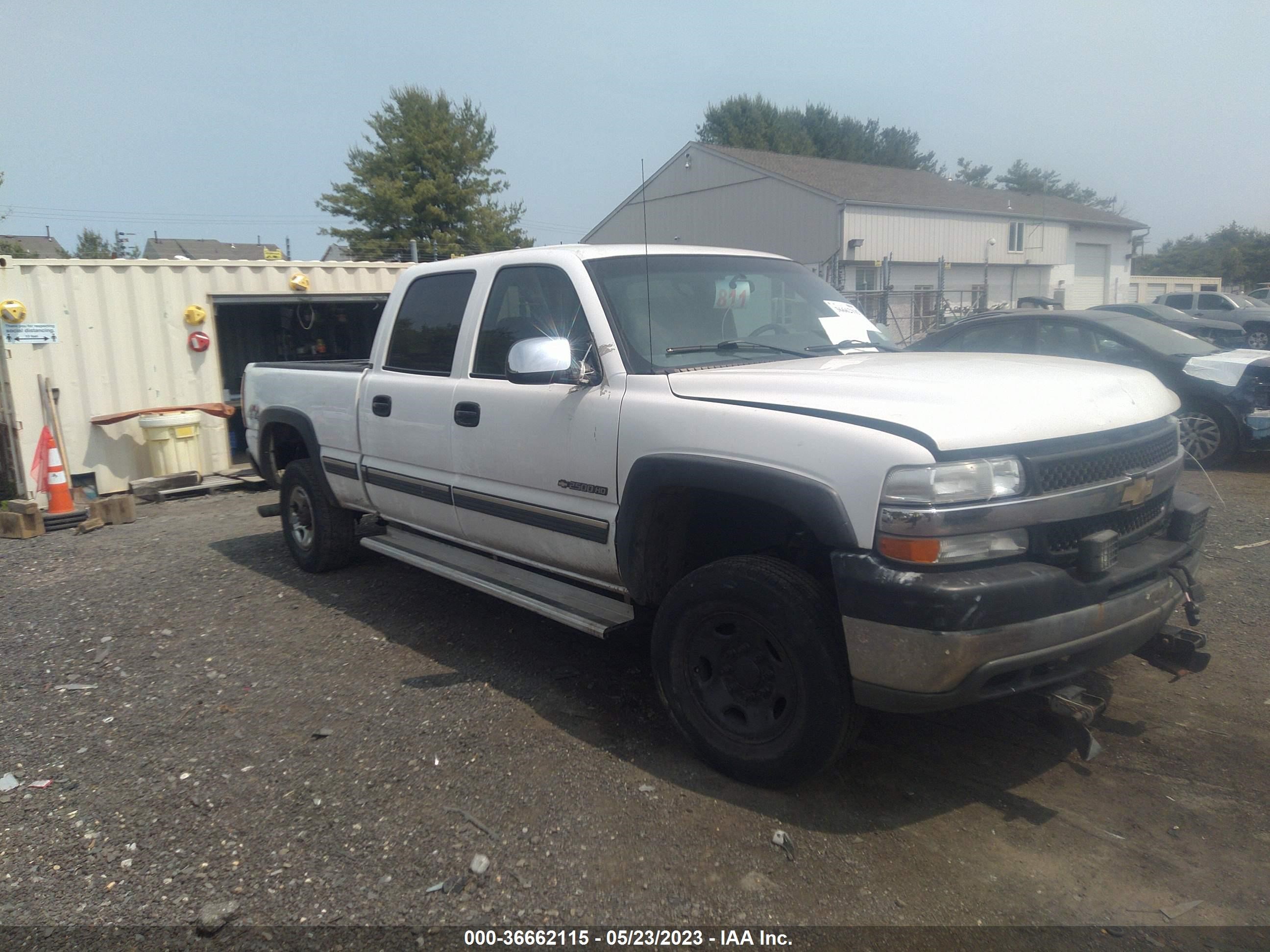 CHEVROLET SILVERADO 2002 1gchk23u92f135582