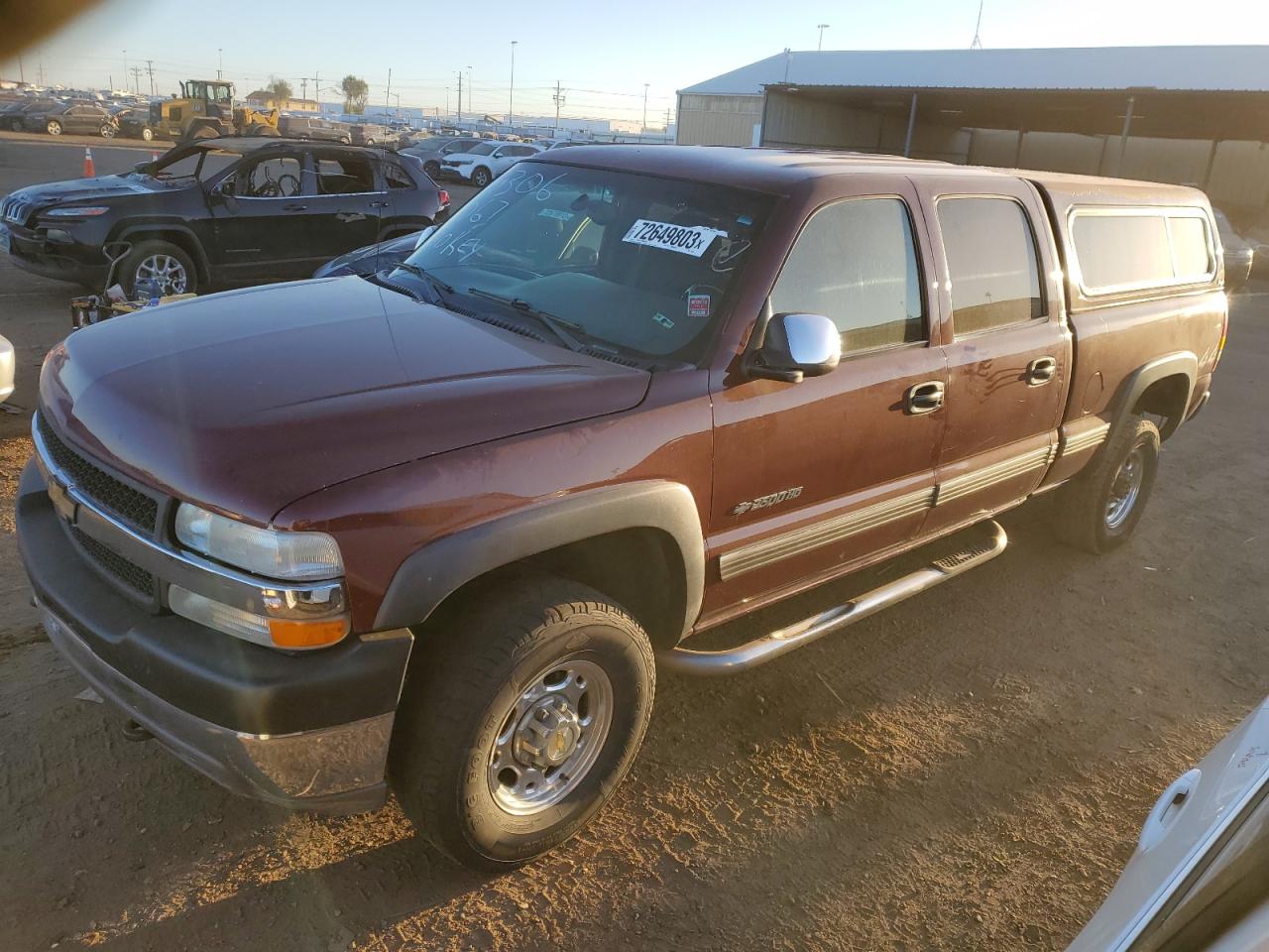 CHEVROLET SILVERADO 2002 1gchk23u92f176388