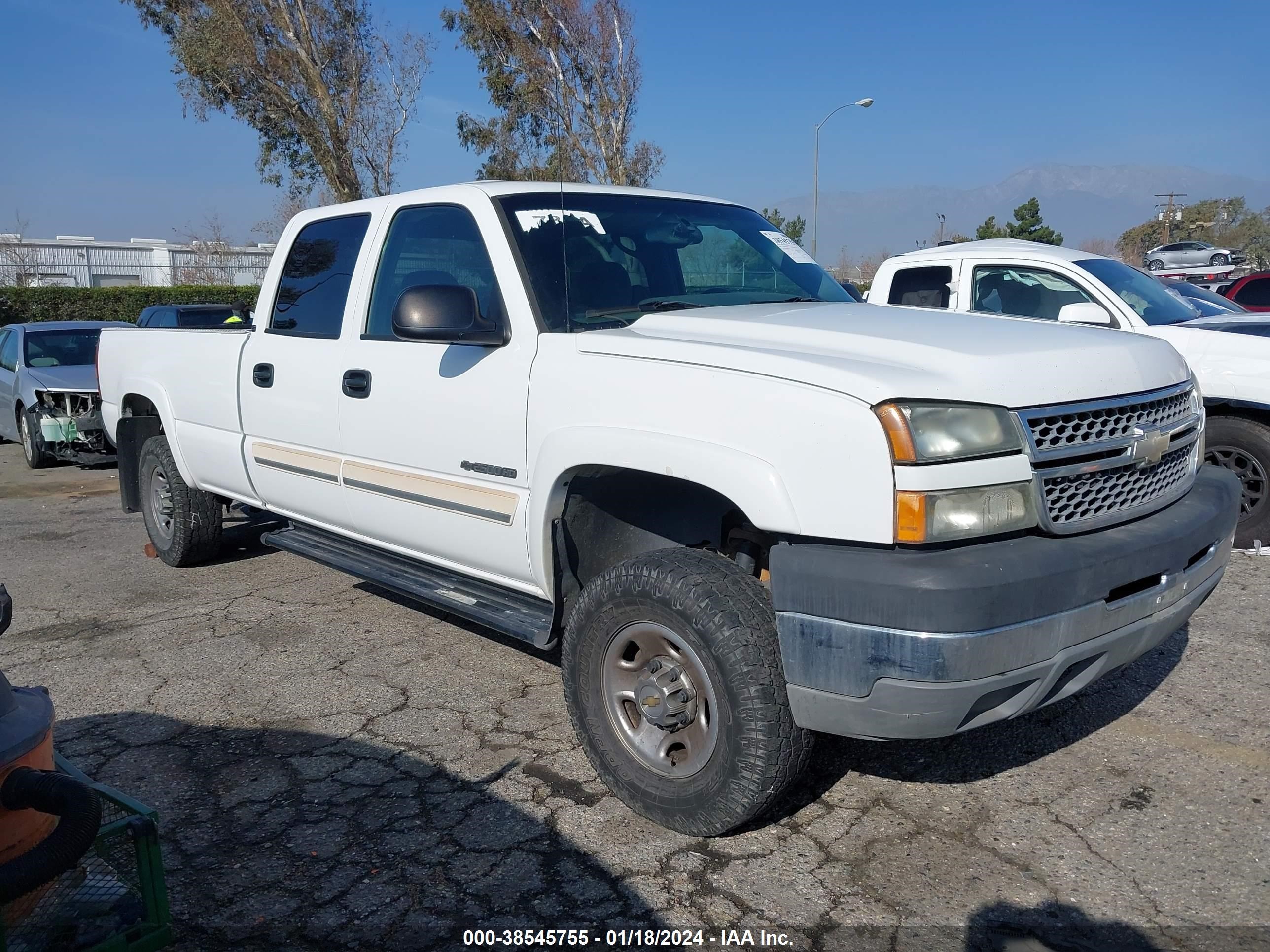 CHEVROLET SILVERADO 2005 1gchk23u95f907390