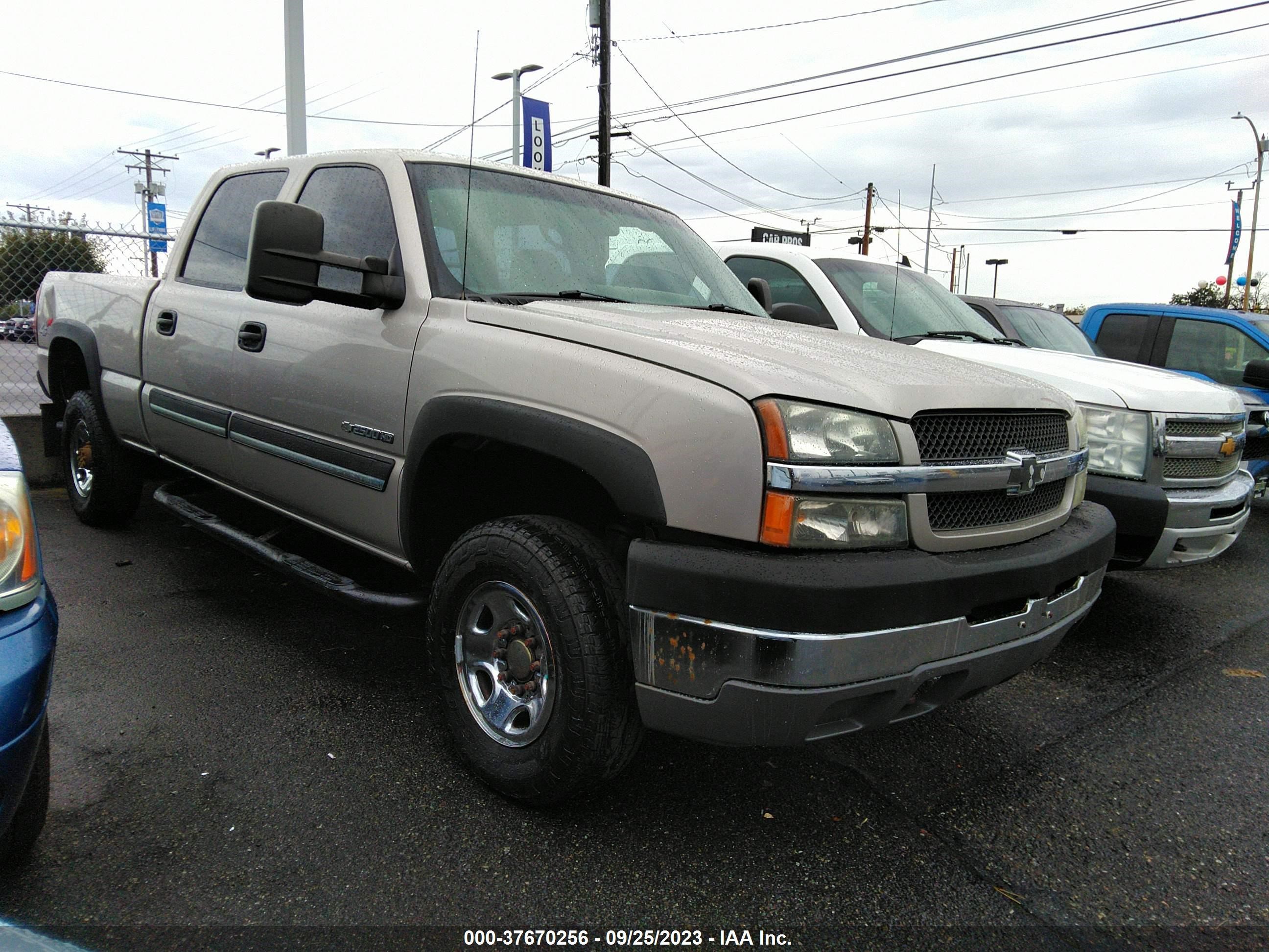 CHEVROLET SILVERADO 2004 1gchk23ux4f226167