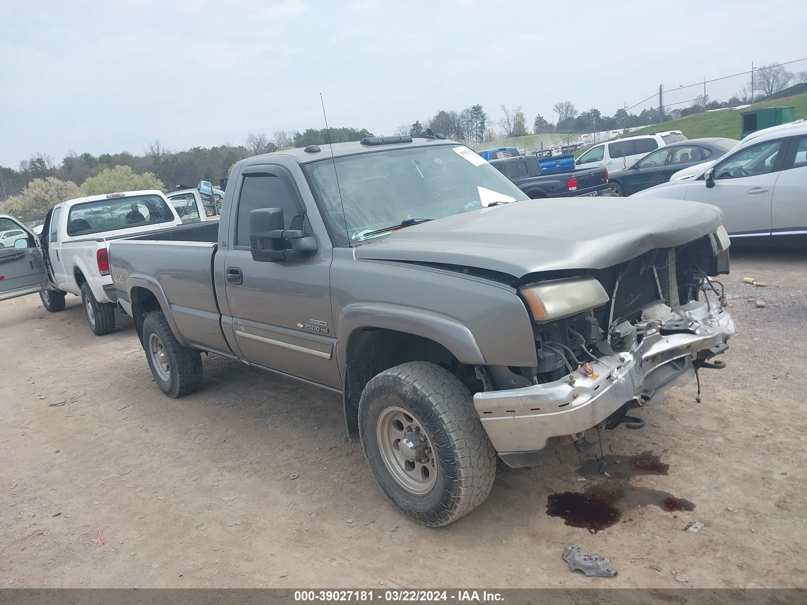 CHEVROLET SILVERADO 2006 1gchk24d56e265126