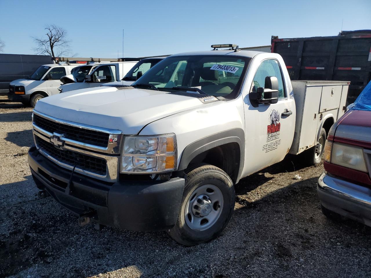 CHEVROLET SILVERADO 2007 1gchk24k87e579062