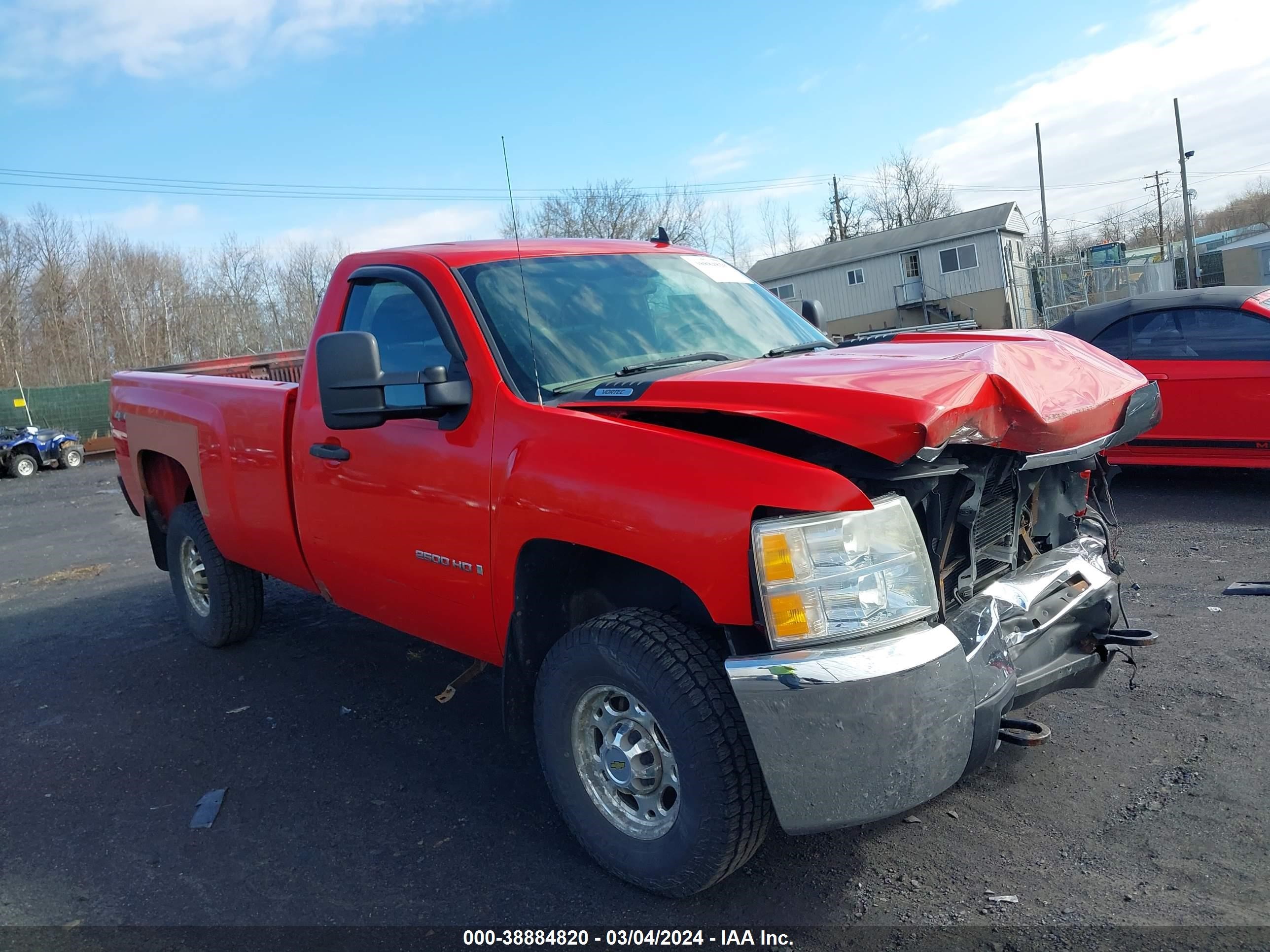 CHEVROLET SILVERADO 2008 1gchk24k88e166558