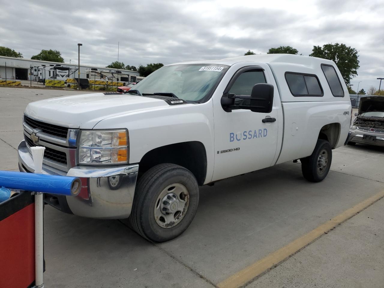 CHEVROLET SILVERADO 2008 1gchk24kx8e126434