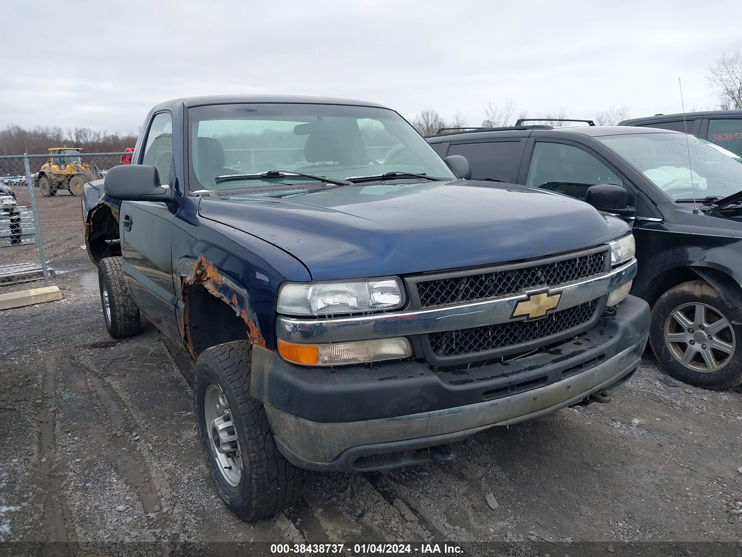 CHEVROLET SILVERADO 2001 1gchk24u01e152760