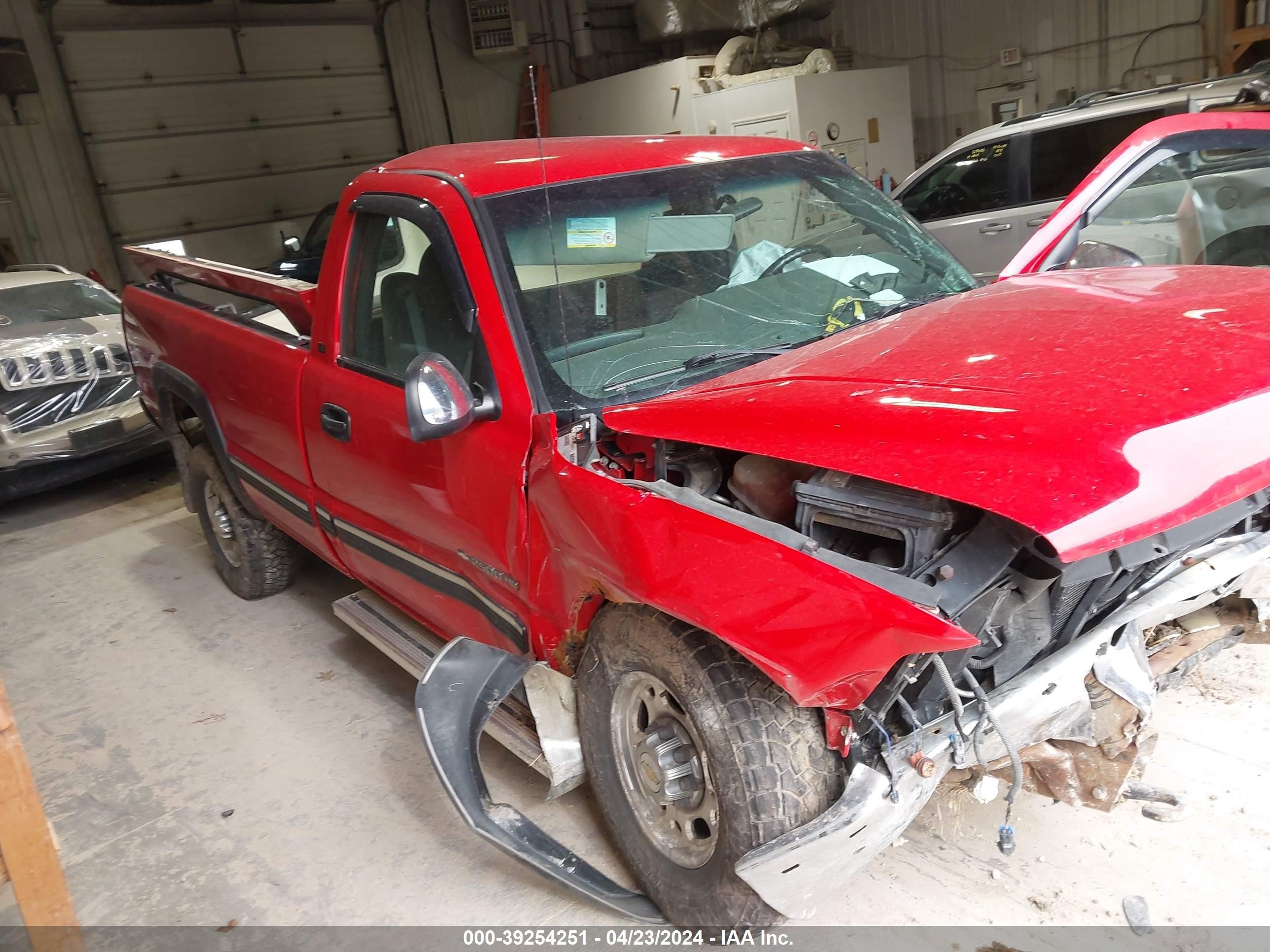 CHEVROLET SILVERADO 2002 1gchk24u02e163503