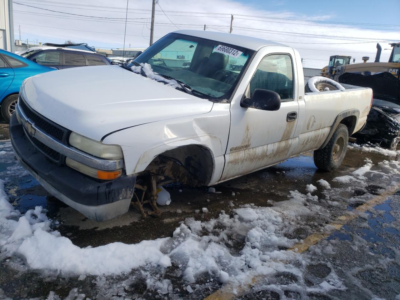 CHEVROLET SILVERADO 2002 1gchk24u02e183346