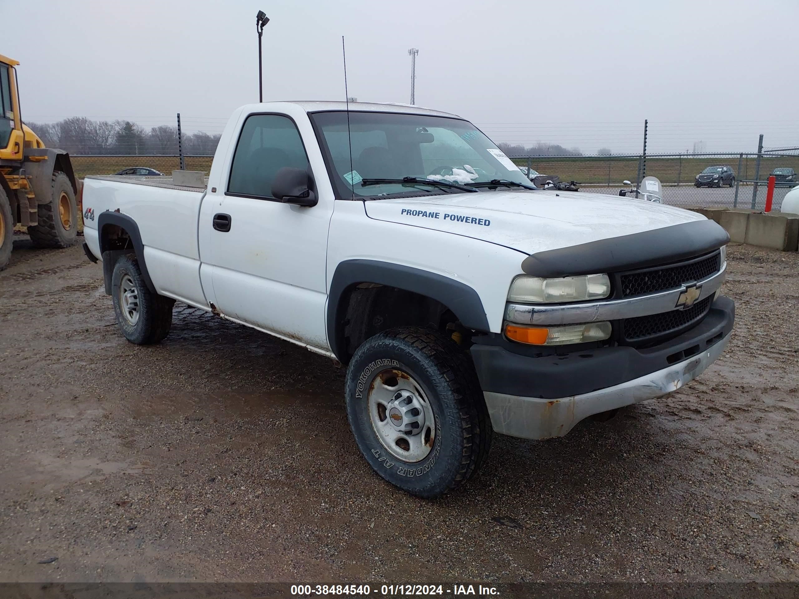 CHEVROLET SILVERADO 2001 1gchk24u41e266163