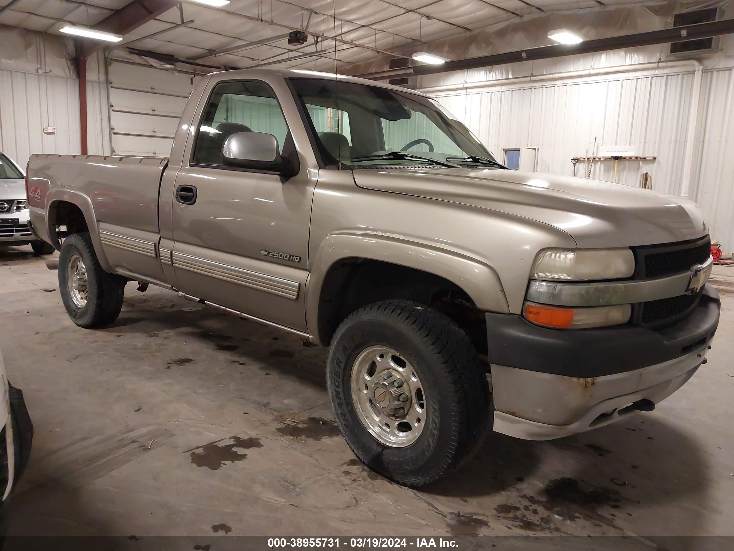 CHEVROLET SILVERADO 2002 1gchk24u42e202433