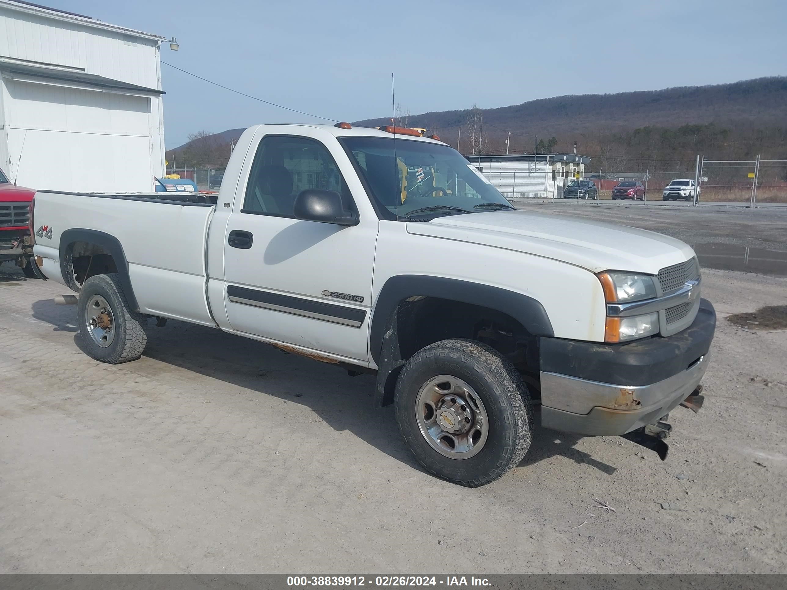 CHEVROLET SILVERADO 2004 1gchk24u44e115599