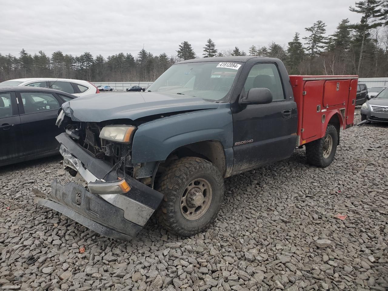 CHEVROLET SILVERADO 2004 1gchk24u64e144280