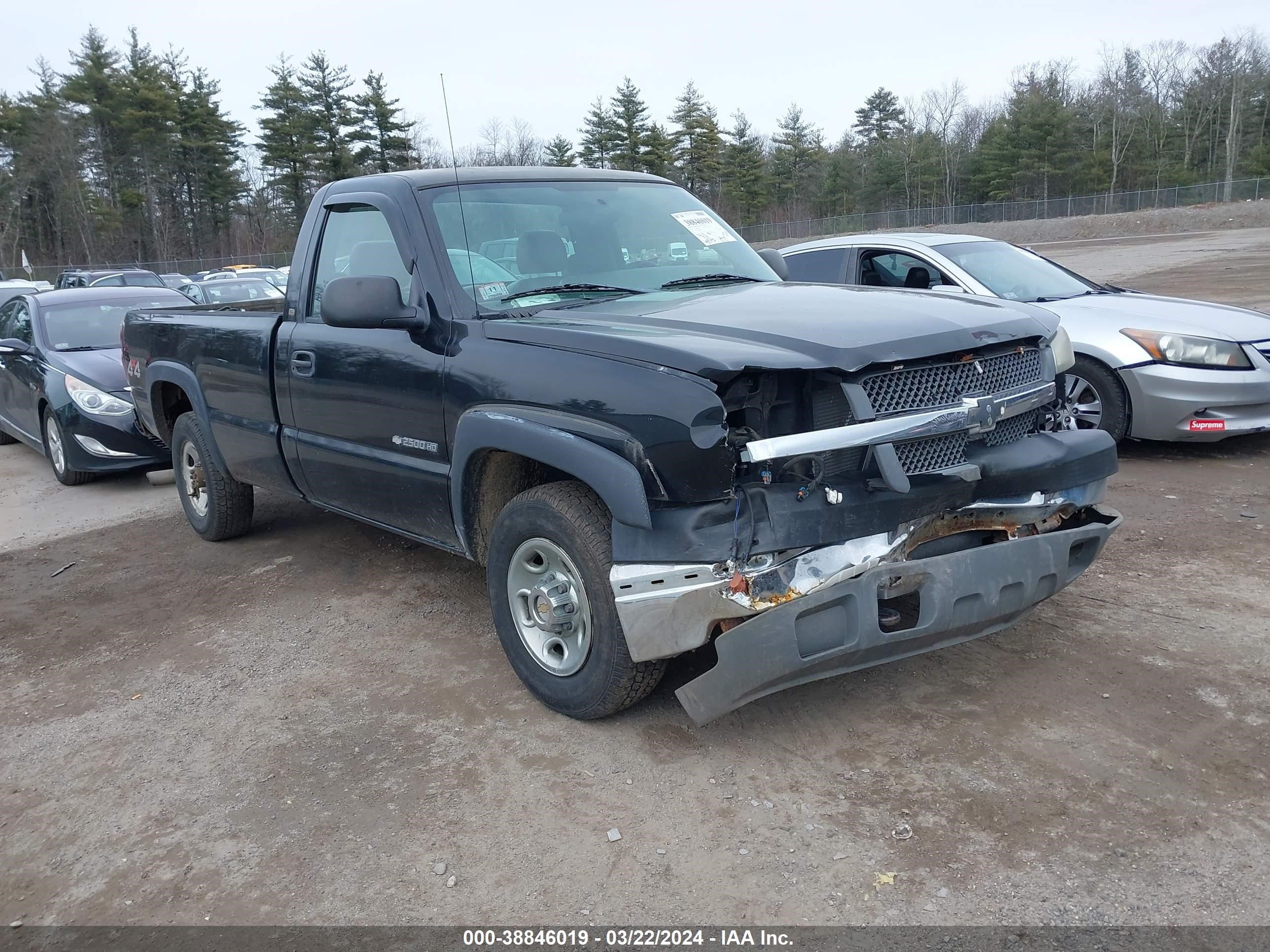 CHEVROLET SILVERADO 2004 1gchk24u64e208219