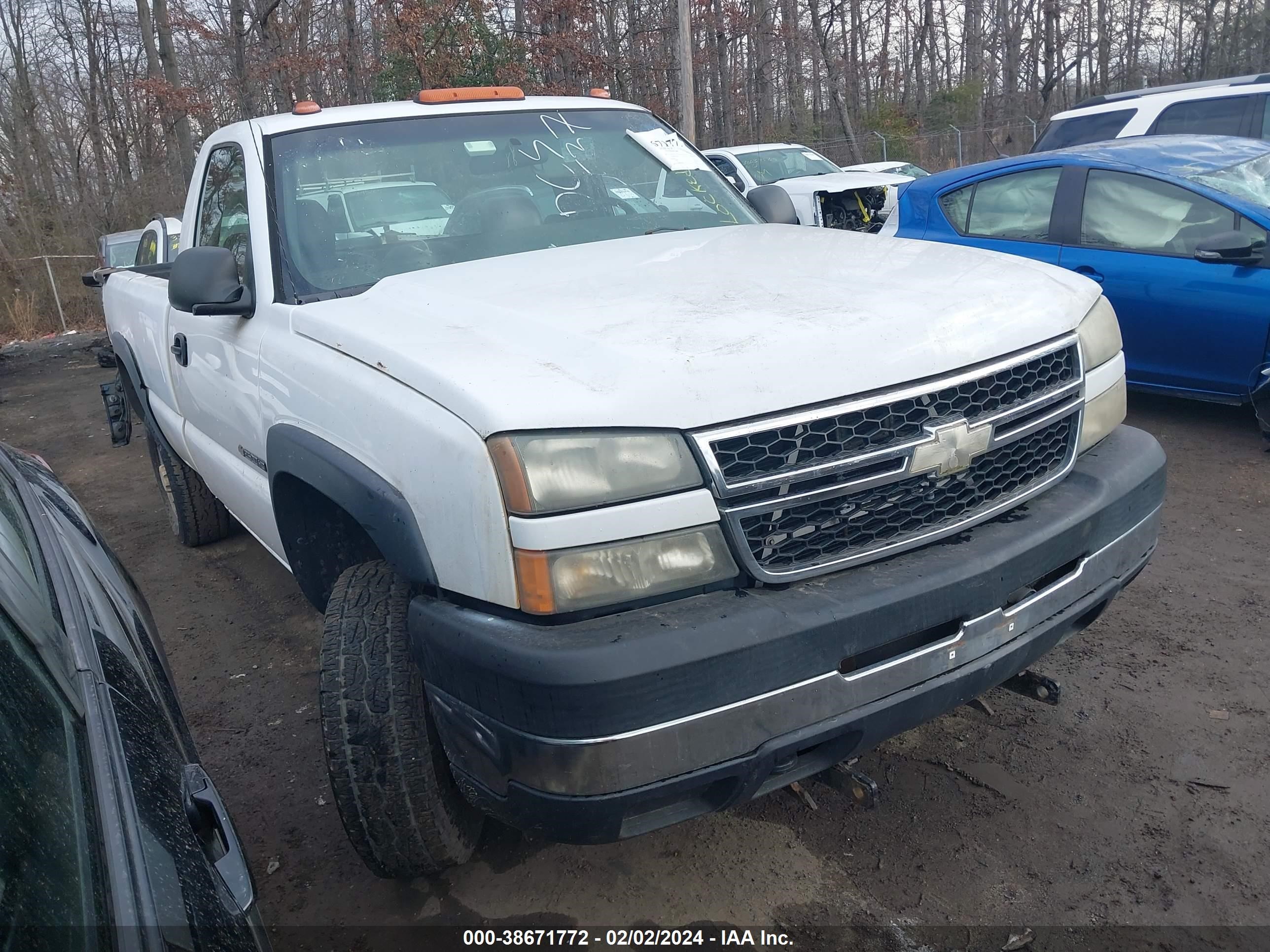 CHEVROLET SILVERADO 2006 1gchk24u76e146140