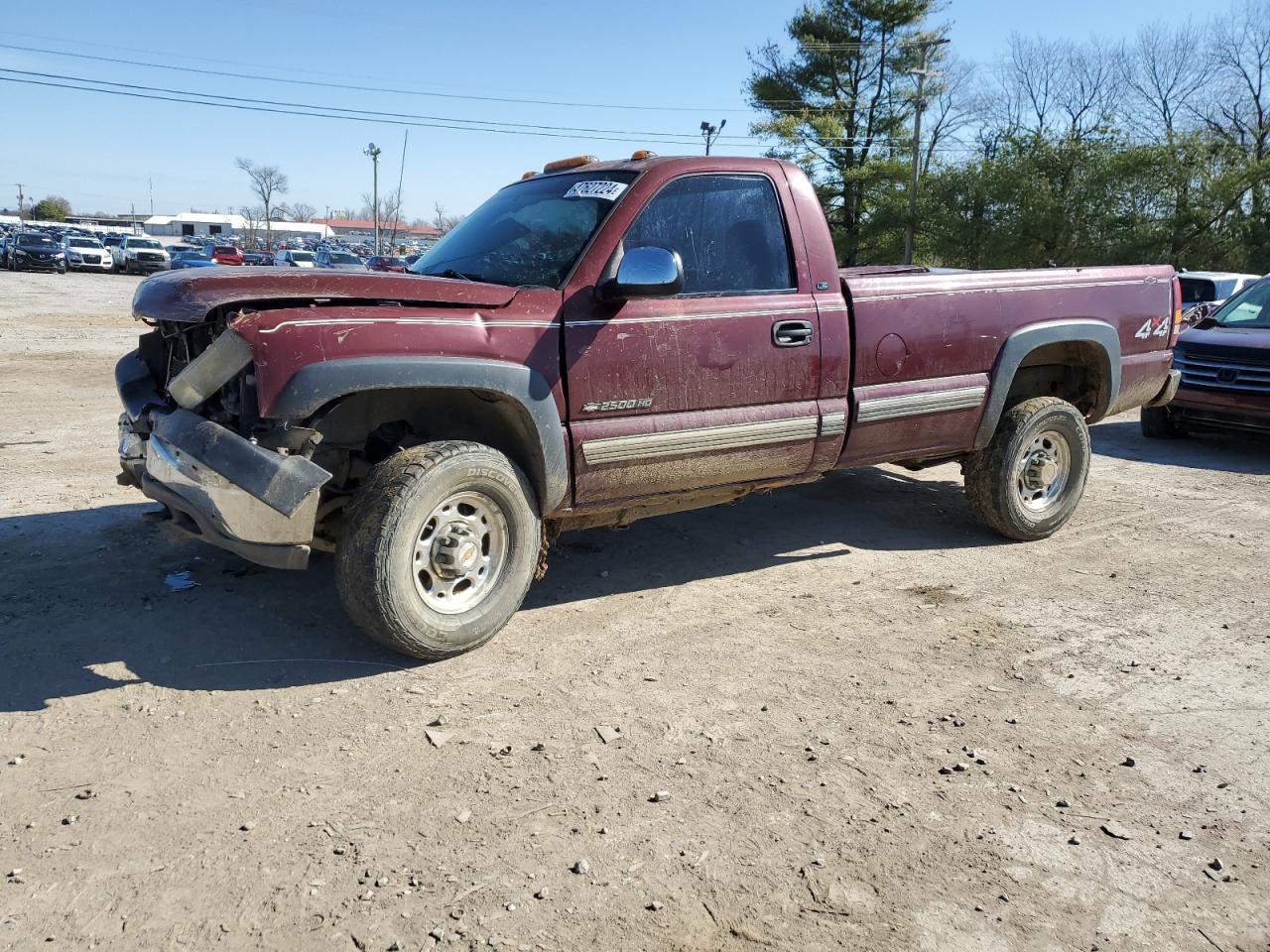 CHEVROLET SILVERADO 2002 1gchk24u82e135786