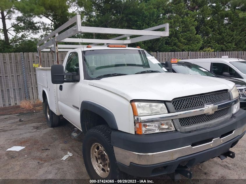 CHEVROLET SILVERADO 2003 1gchk24u83e372358