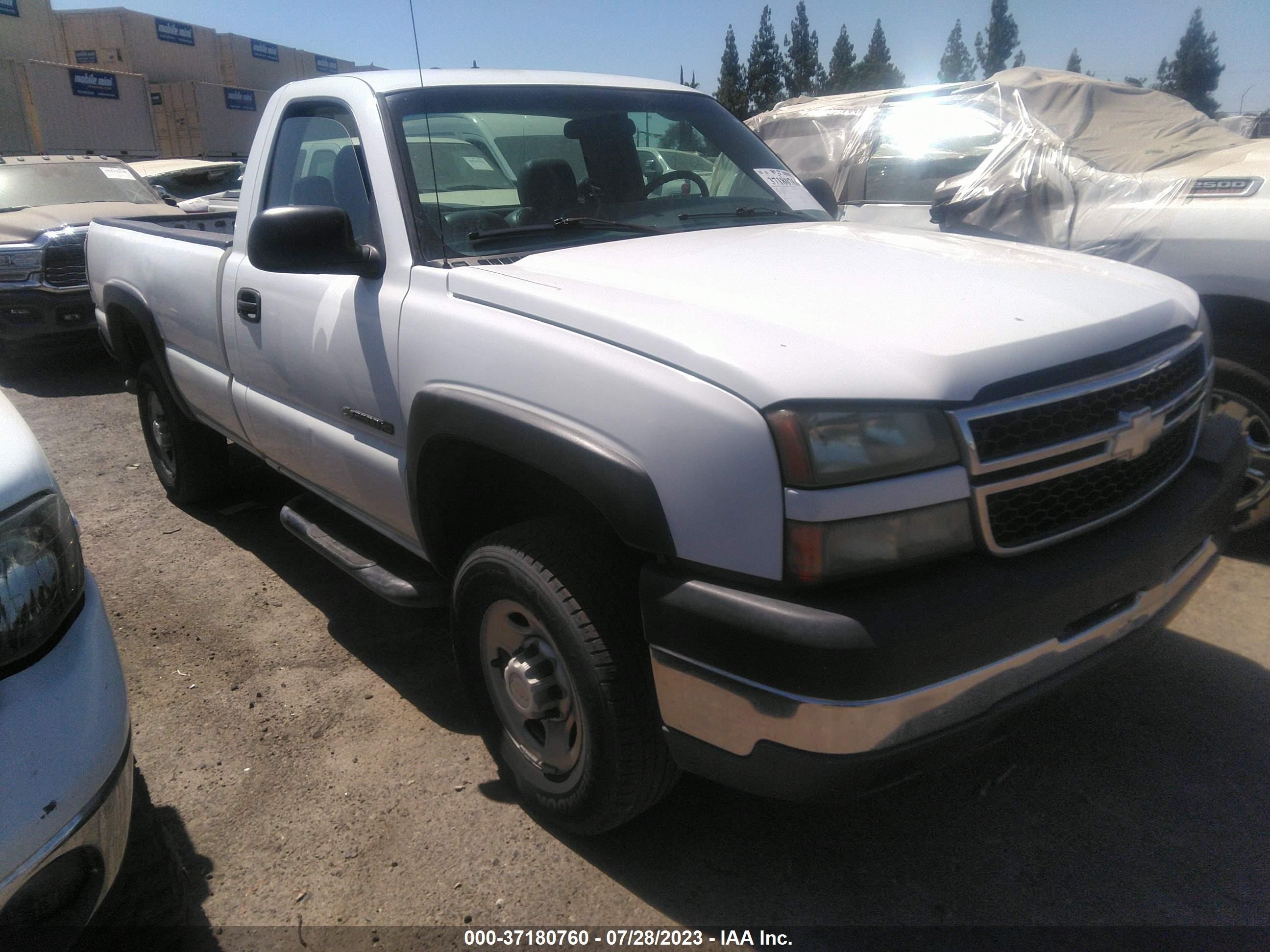 CHEVROLET SILVERADO 2007 1gchk24ux7e178033