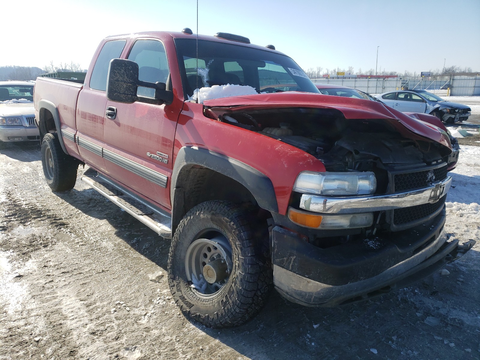 CHEVROLET SILVERADO 2002 1gchk29112e100344