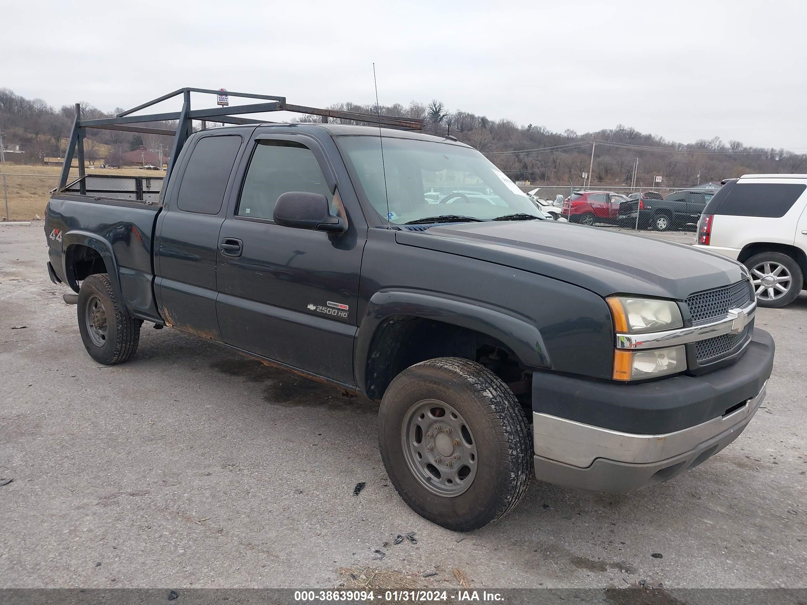 CHEVROLET SILVERADO 2003 1gchk29113e147102