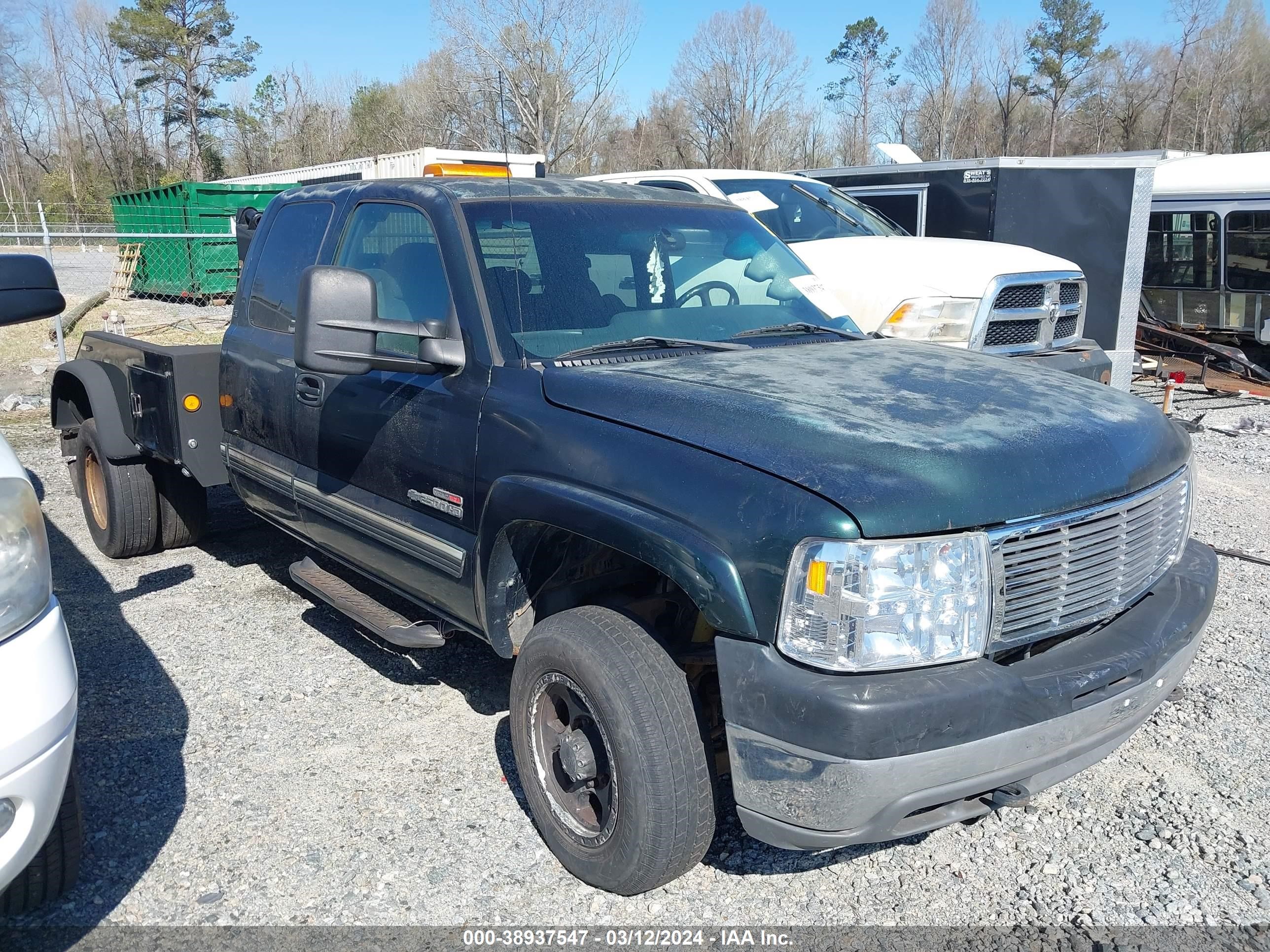 CHEVROLET SILVERADO 2002 1gchk29122e137208