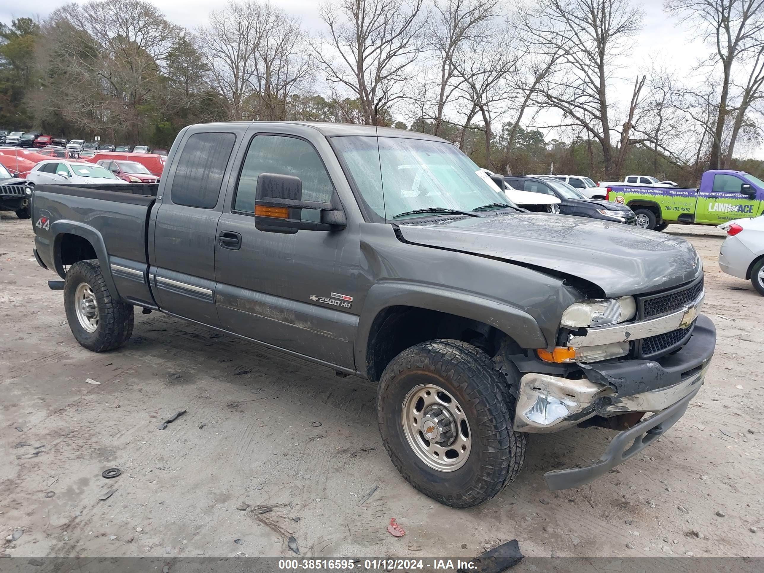 CHEVROLET SILVERADO 2002 1gchk29122e260510