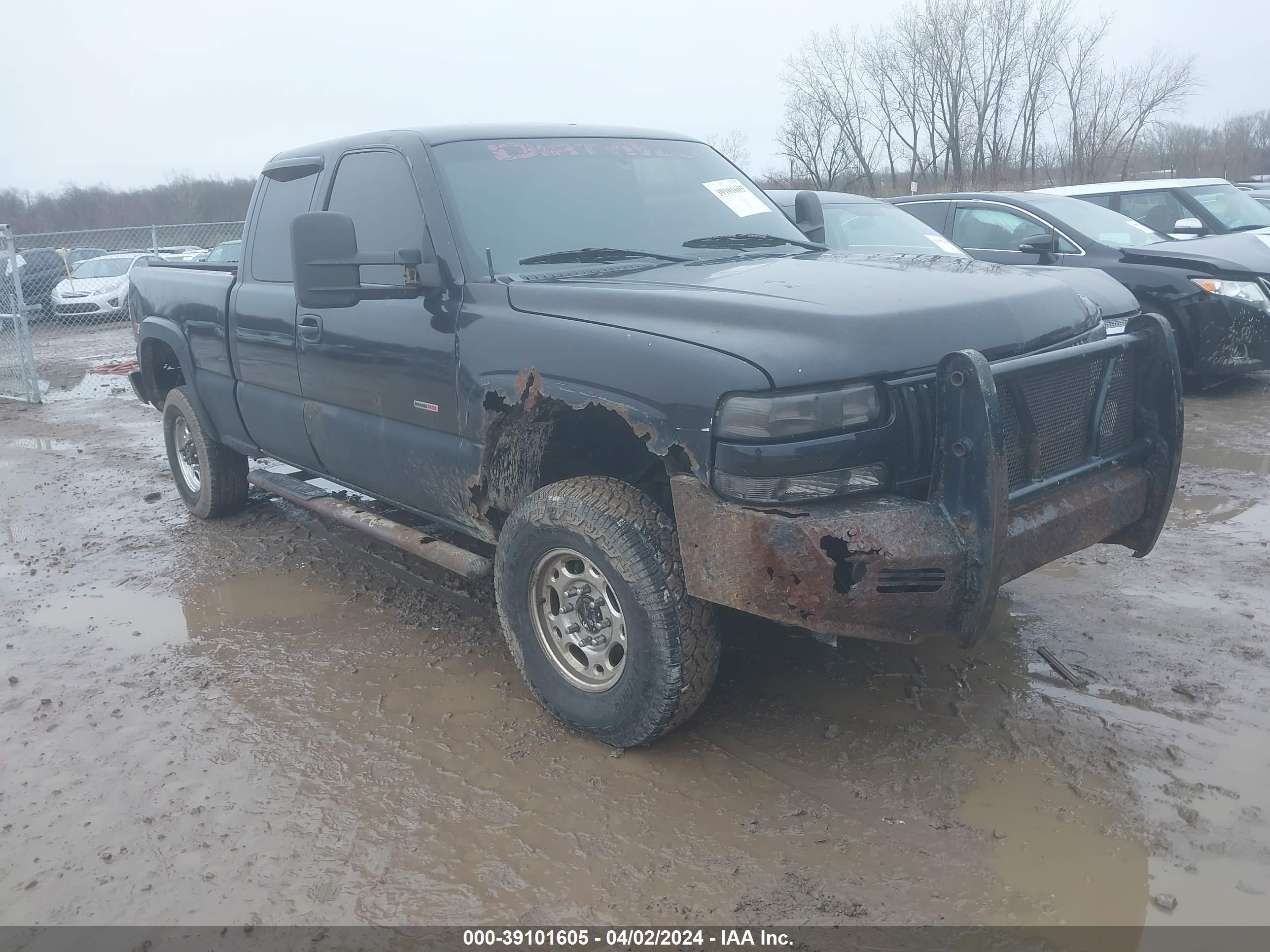 CHEVROLET SILVERADO 2001 1gchk29171e283120