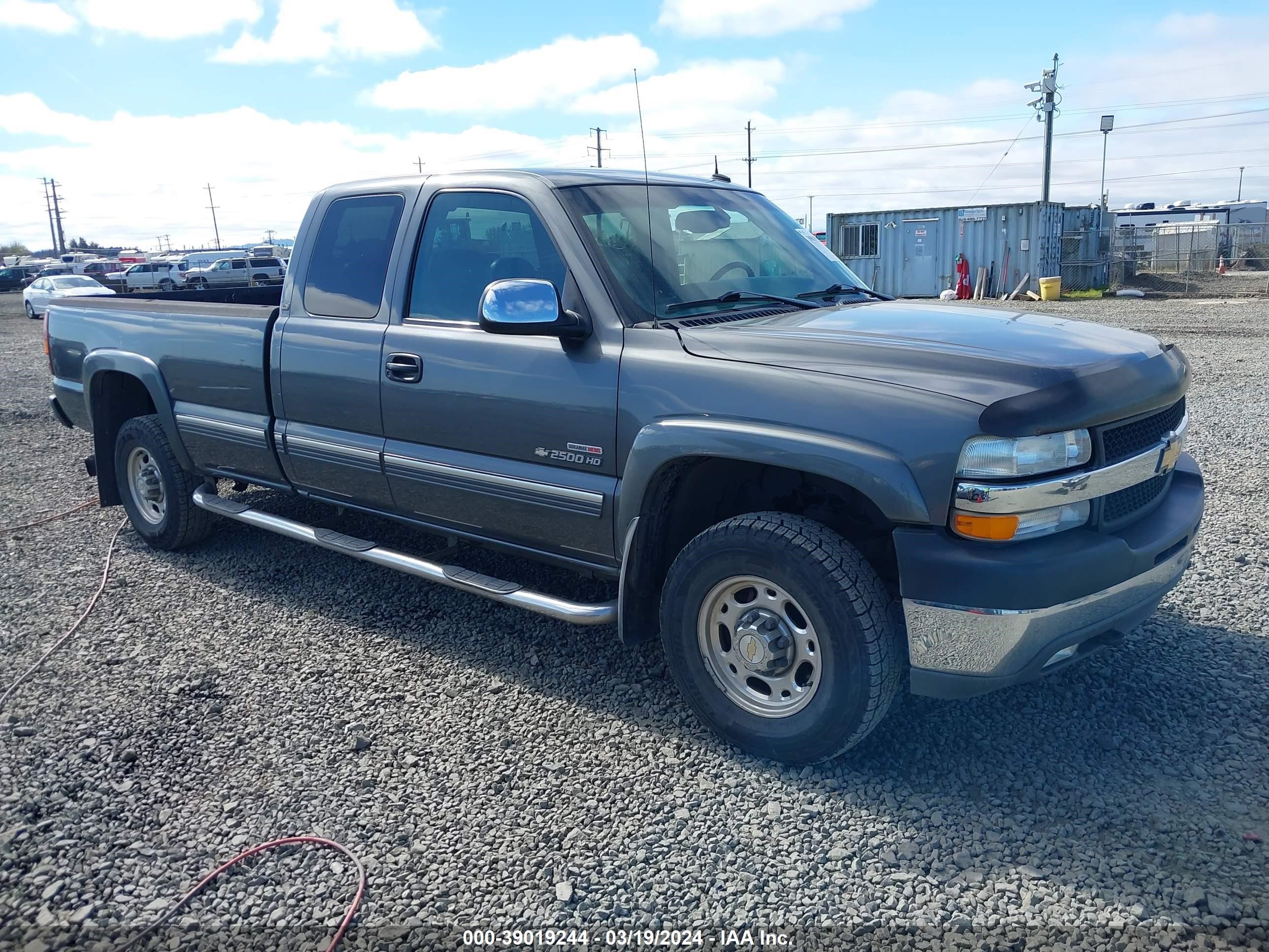 CHEVROLET SILVERADO 2002 1gchk29172e270966