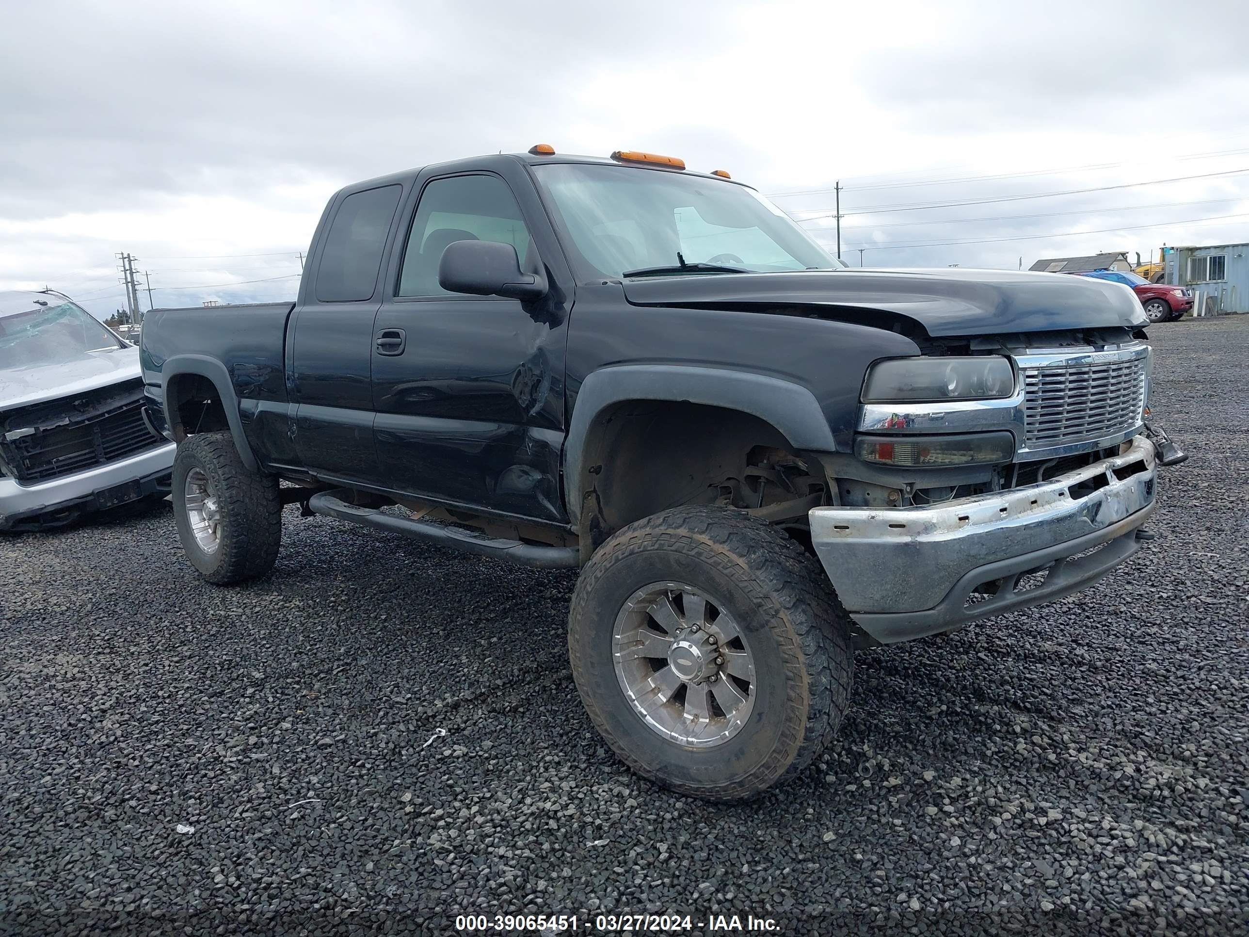 CHEVROLET SILVERADO 2001 1gchk29g11e290150