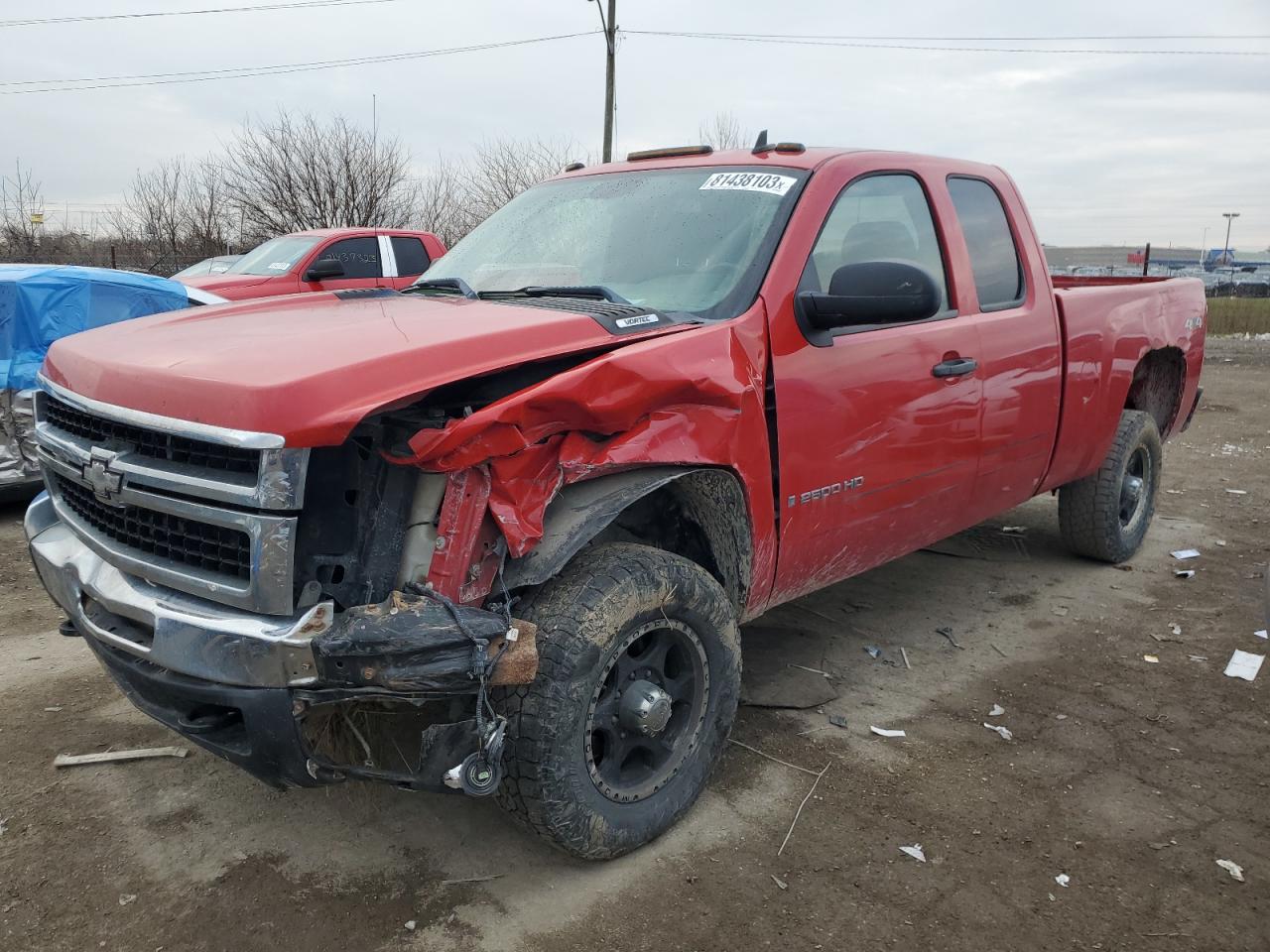 CHEVROLET SILVERADO 2008 1gchk29k78e100074