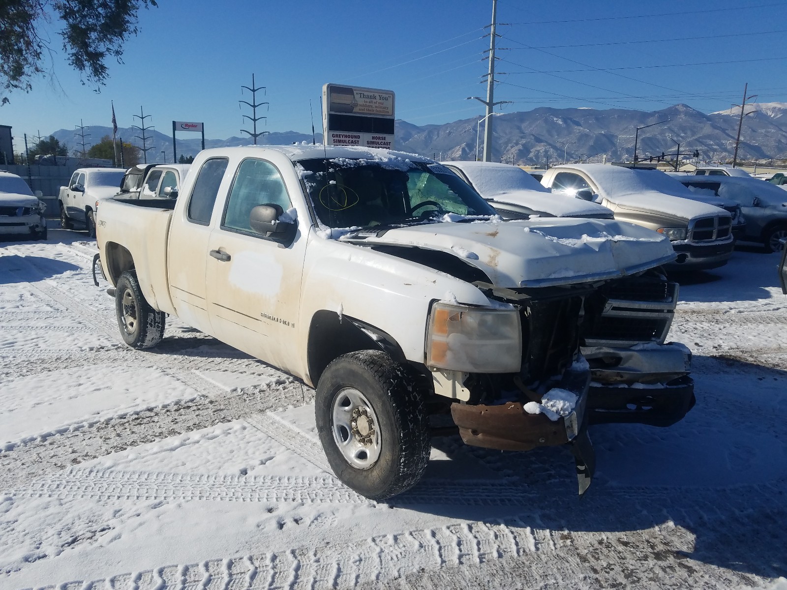 CHEVROLET SILVERADO 2008 1gchk29kx8e150192