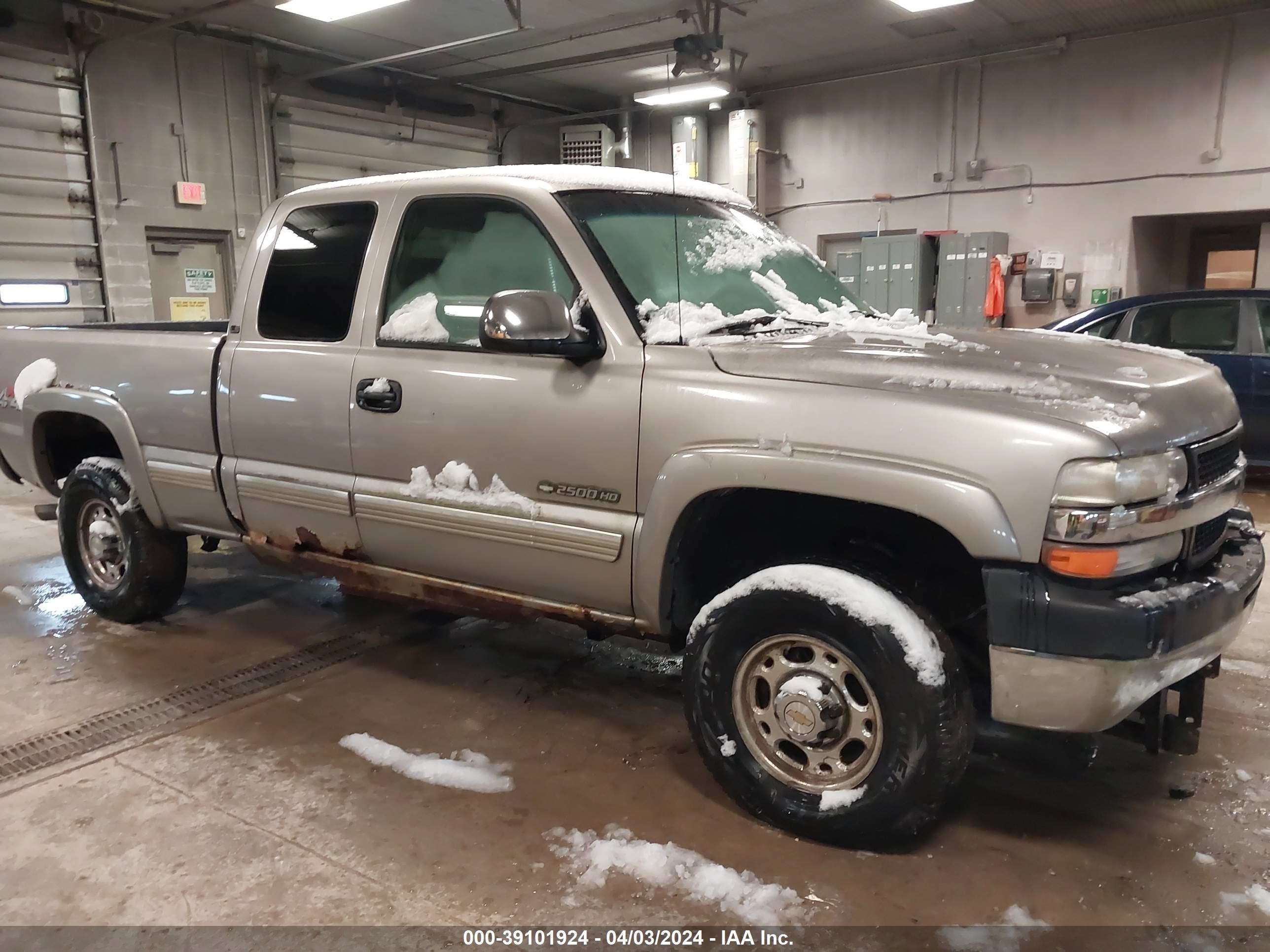 CHEVROLET SILVERADO 2002 1gchk29u02e161629