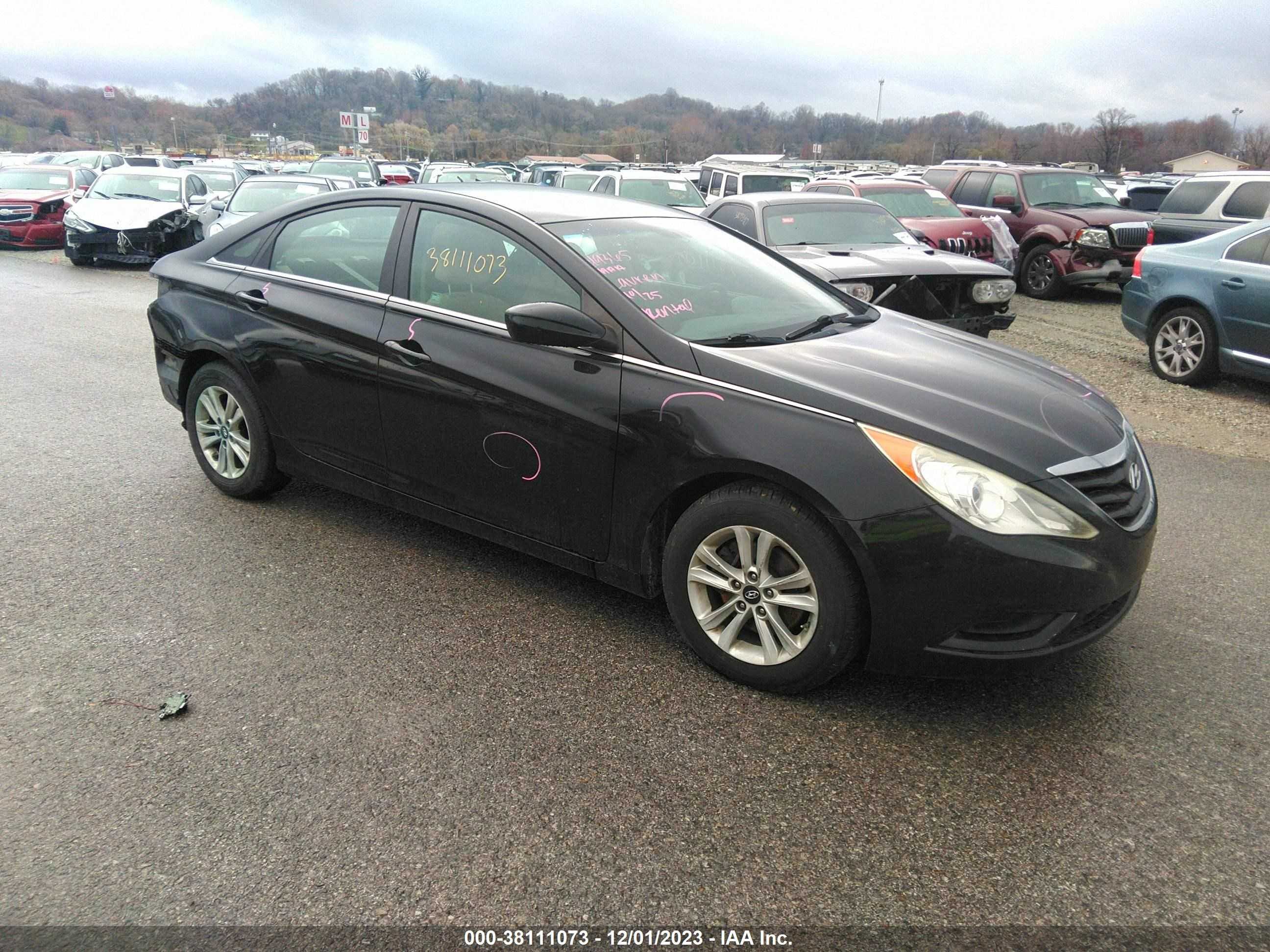 HYUNDAI SONATA 2012 1gchk29u11e278375