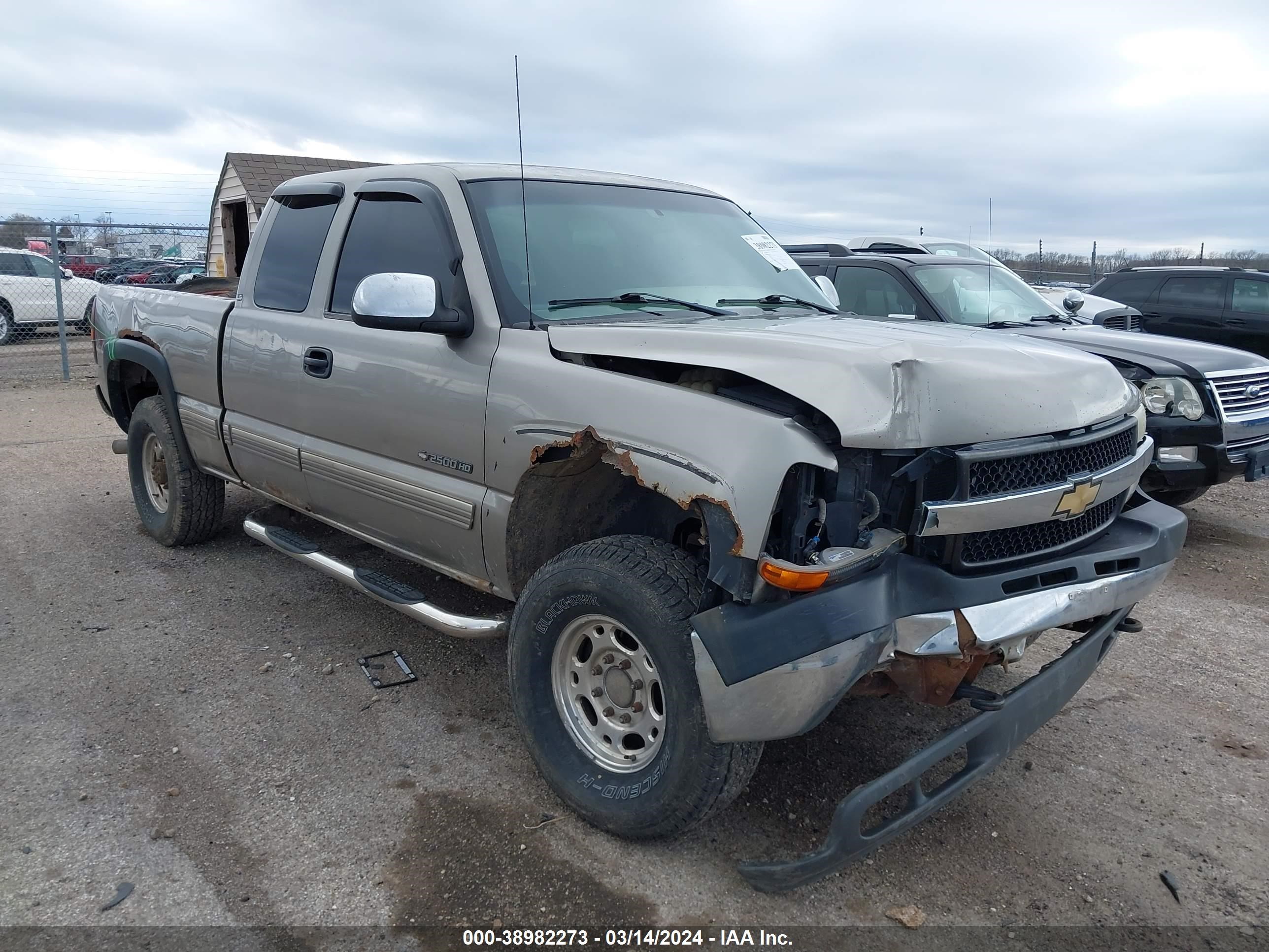 CHEVROLET SILVERADO 2002 1gchk29u22e140068